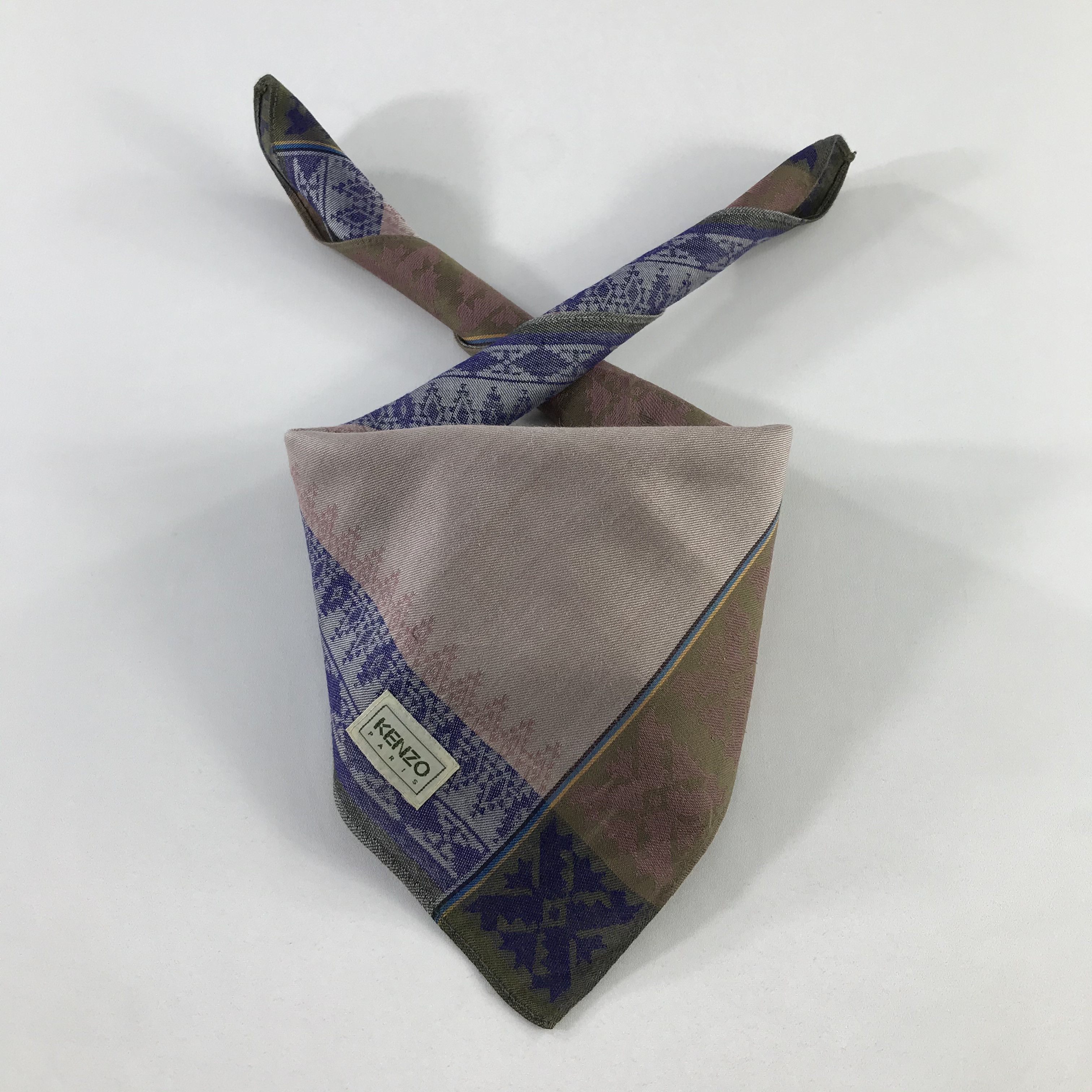 Kenzo × Vintage Kenzo Bandana / Handkerchief / Neckerchief - S894 Size ONE SIZE - 3 Thumbnail