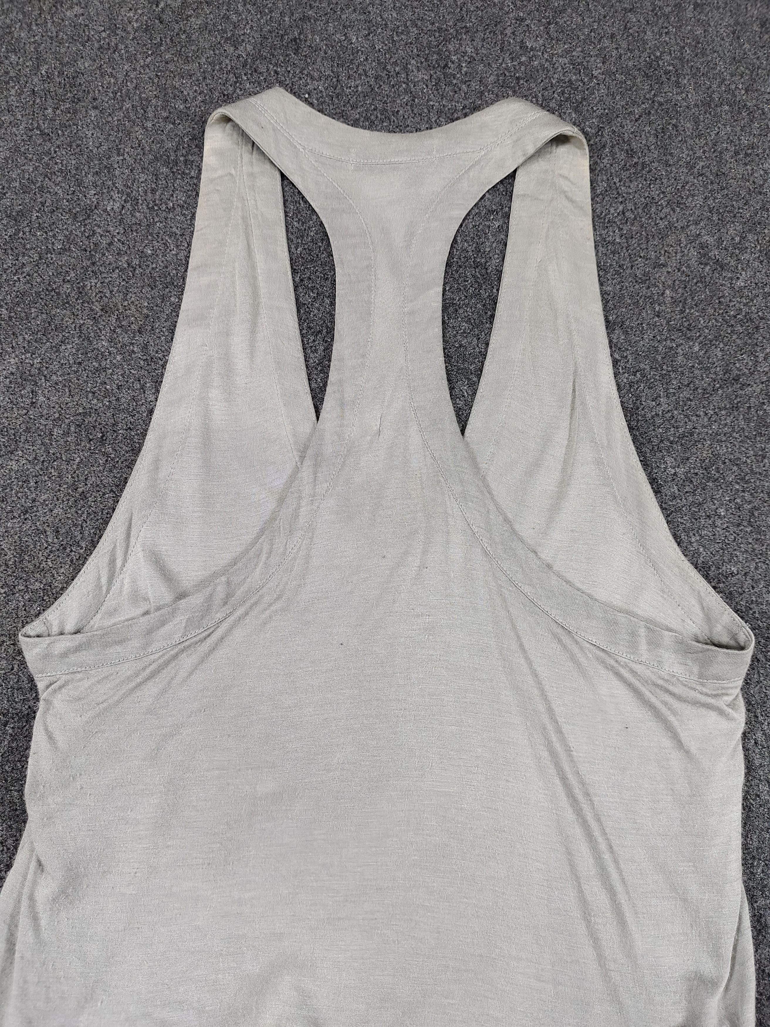 Helmut Lang Helmut Lang🔥Racerback Draped Tank Dress Minimalist Dress Size S / US 4 / IT 40 - 7 Thumbnail