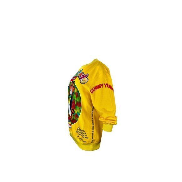 Moschino MOSCHINO DANDY CANDY SWEATSHIRT IN YELLOW Womens IT38 US4 Size S / US 4 / IT 40 - 10 Thumbnail