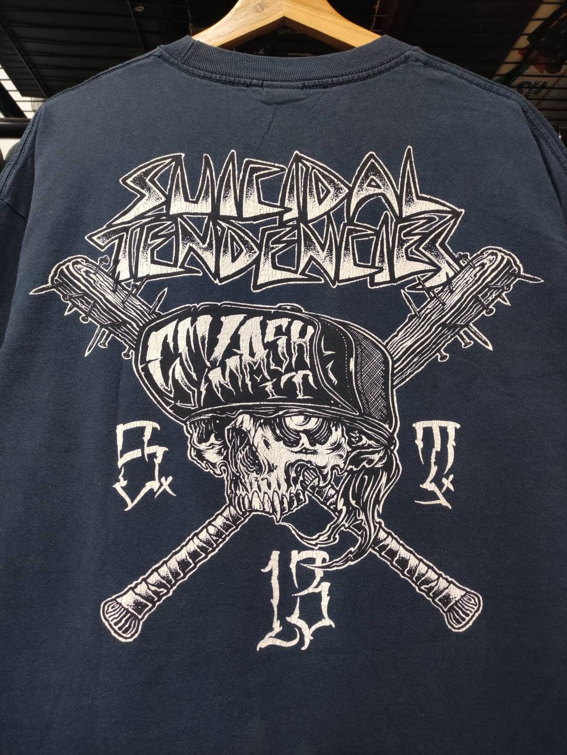 Metal Mulisha Vtg Suicidal Tendencies x Metal Mulisha " ST 13 " T-Shirt Size US XL / EU 56 / 4 - 1 Thumbnail