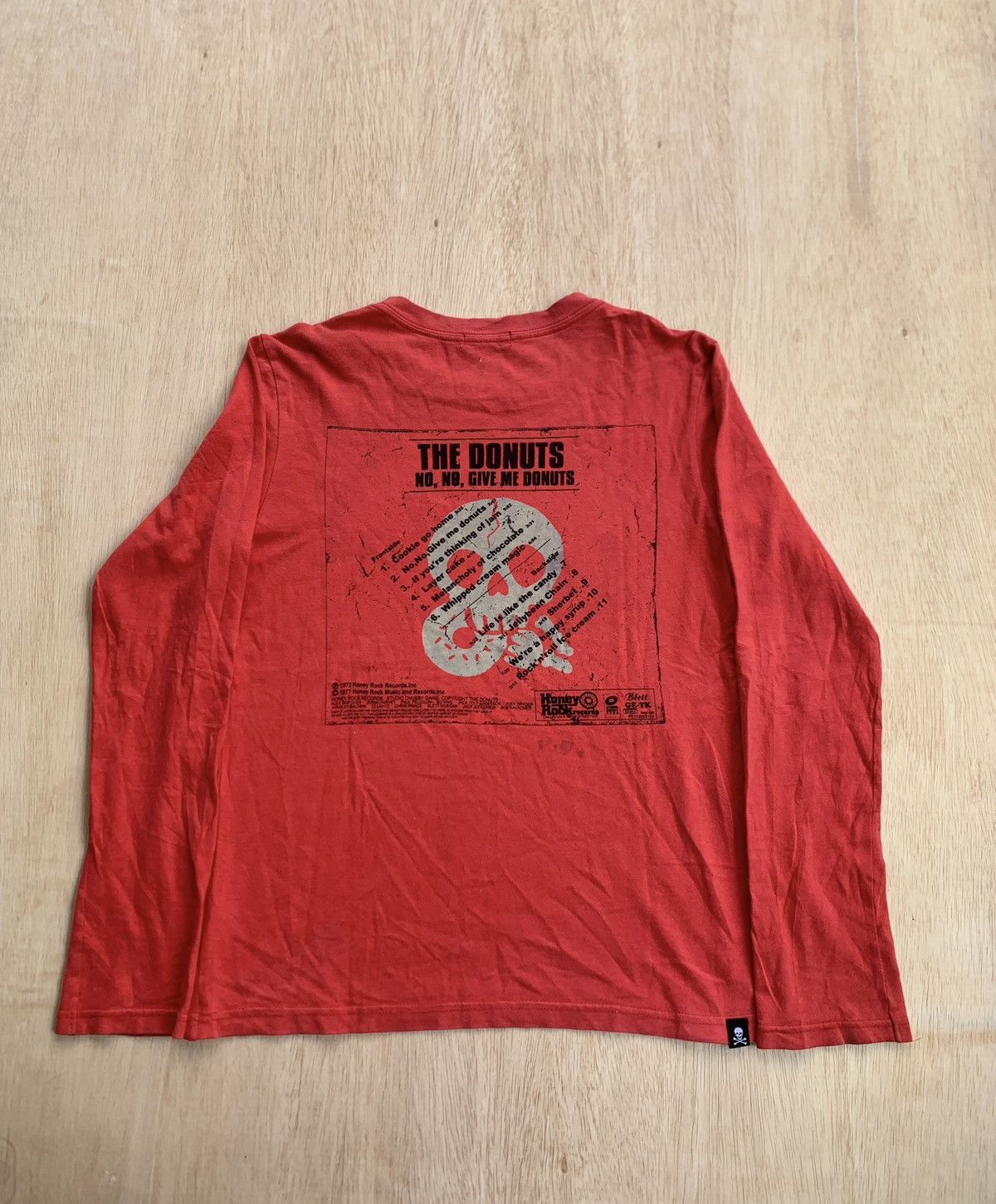 Hysteric Glamour × Japanese Brand Chubby Bang The Donuts Rock n Roll Longsleeve Size US M / EU 48-50 / 2 - 2 Thumbnail