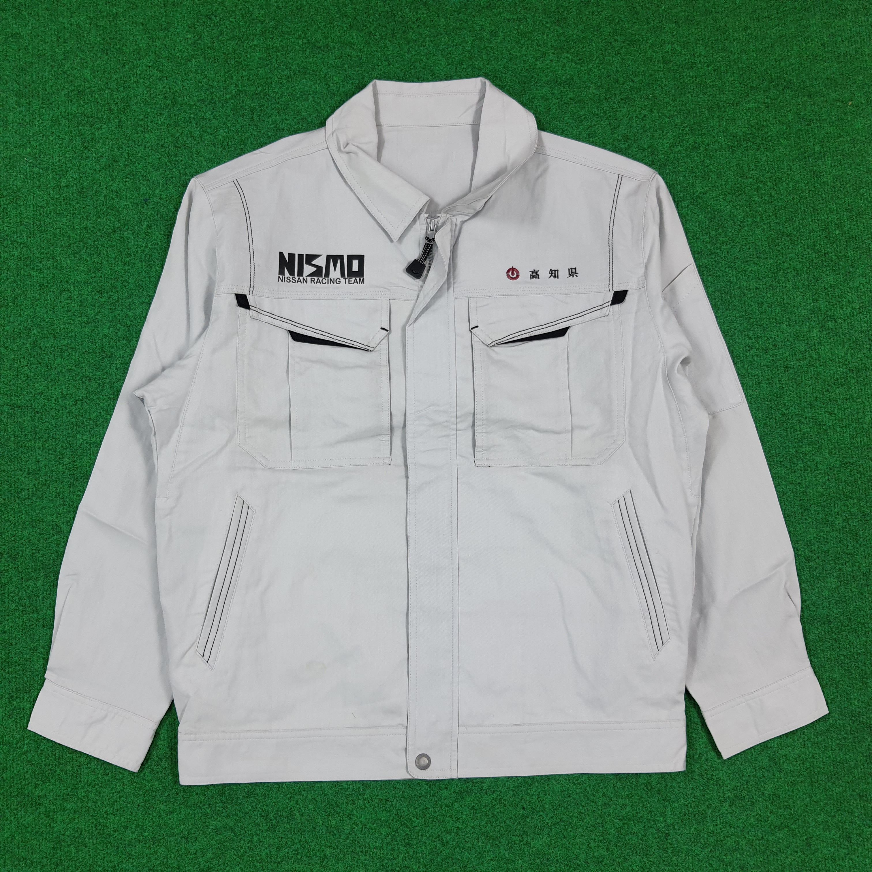Japanese Brand Vintage NISMO Nissan Racing Team Custom Logo Jacket C290N4 Size US L / EU 52-54 / 3 - 3 Thumbnail