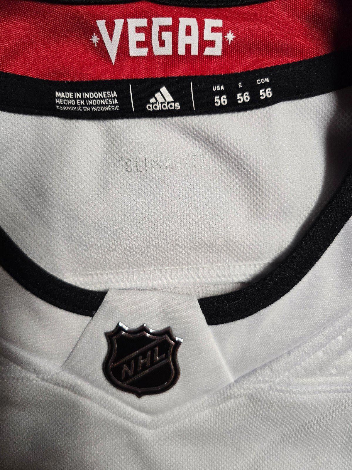 Adidas NEW Vegas Golden Knights NHL Adidas Authentic Jersey Sz 56 Size US XL / EU 56 / 4 - 6 Thumbnail