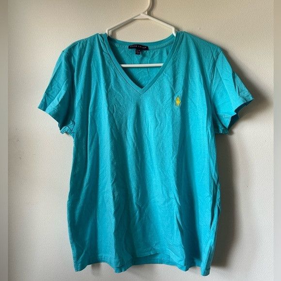 Ralph Lauren Ralph Lauren V Neck T Shirt Size XL / US 12-14 / IT 48-50 - 1 Thumbnail