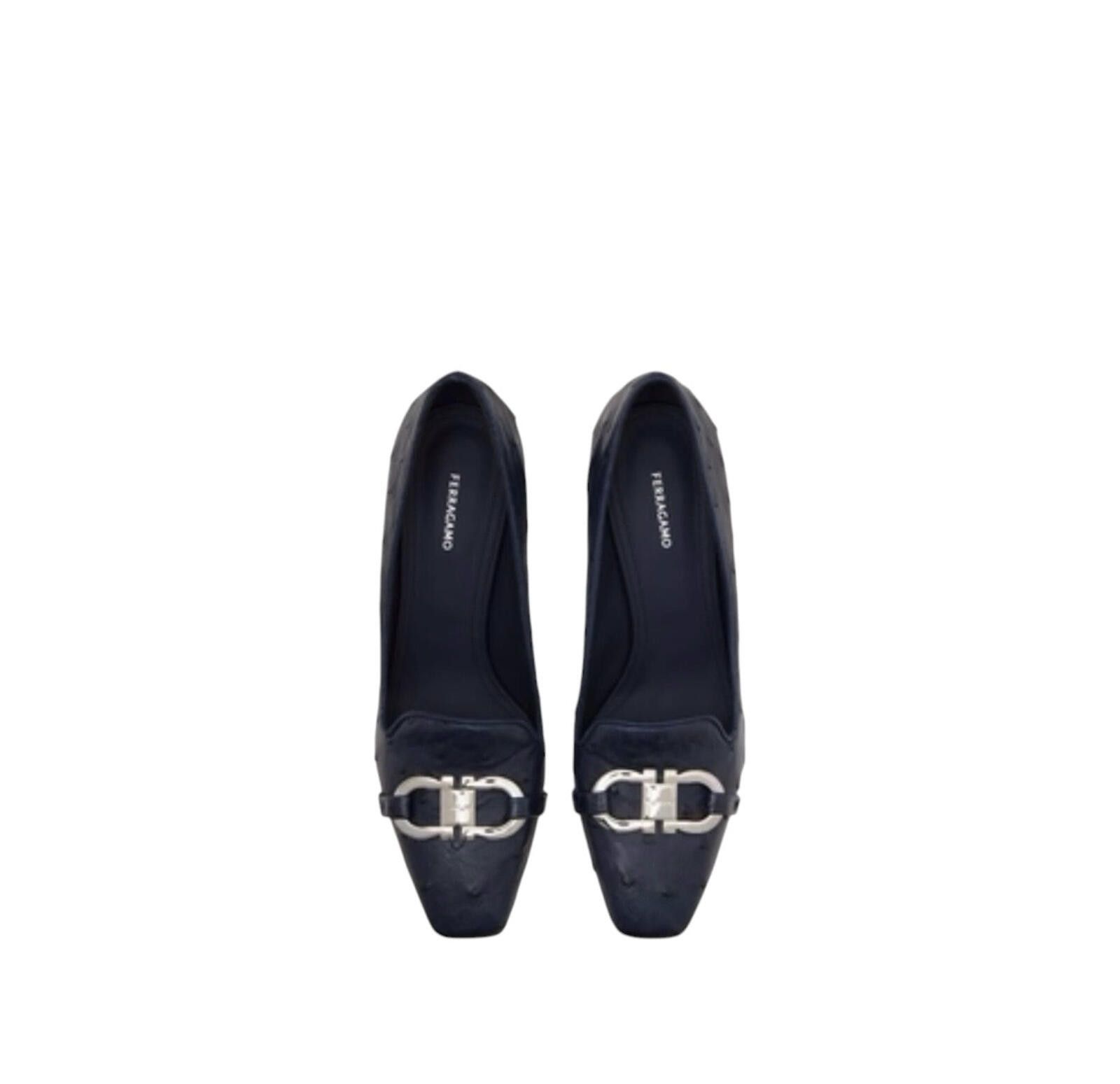Salvatore Ferragamo Ferragamo Gancini Ornament Pump Size ONE SIZE - 3 Thumbnail