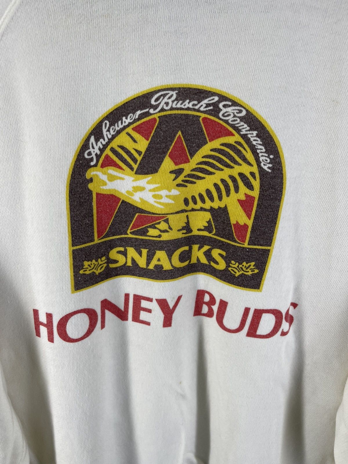 Budweiser Vintage 90's Budweiser King Of Beers Honey Buds Sweatshirt Size US M / EU 48-50 / 2 - 10 Thumbnail