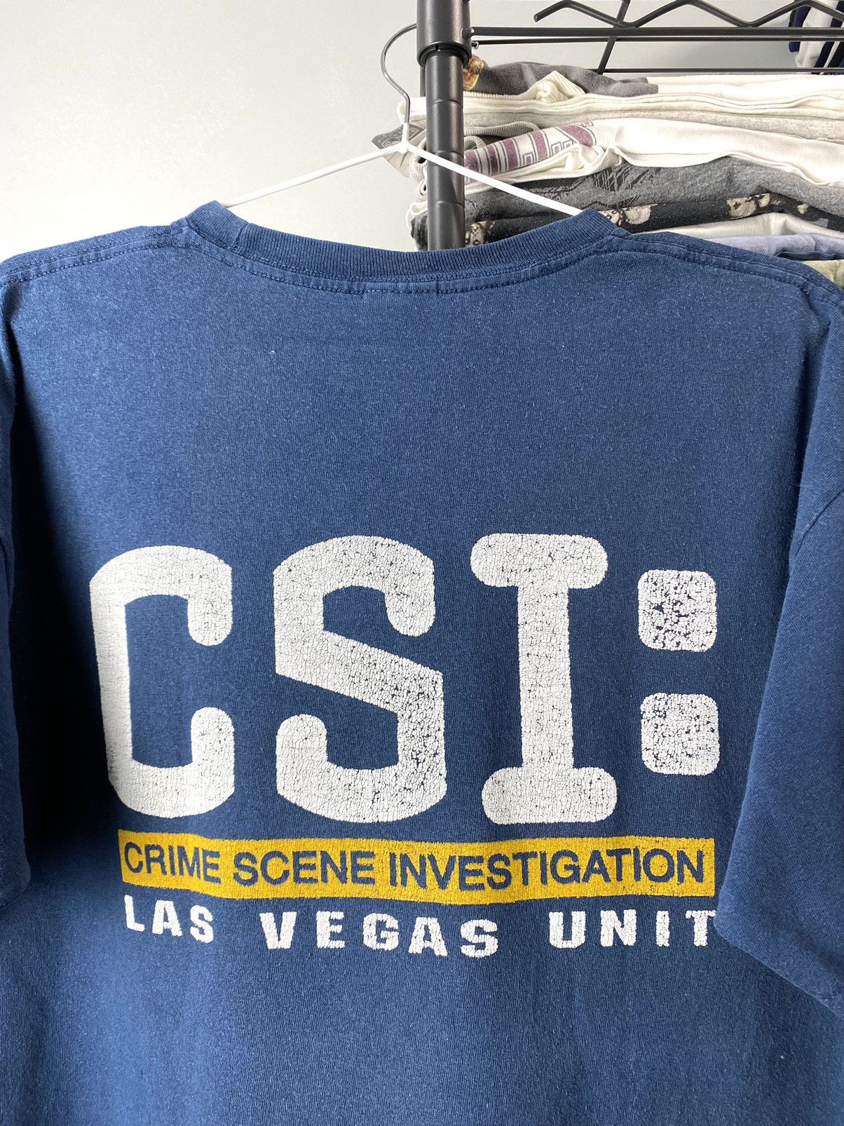 Band Tees Vintage CSI Crime Scene Investigation Las Vegas T Shirt Size US L / EU 52-54 / 3 - 5 Thumbnail