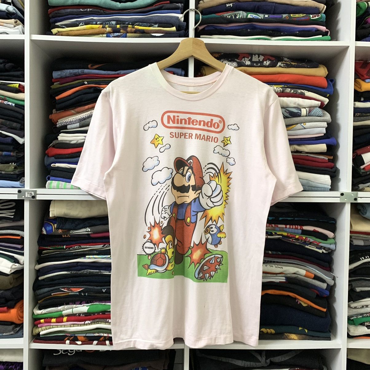Nintendo × Vintage VTG SUPER MARIO Size US M / EU 48-50 / 2 - 1 Thumbnail