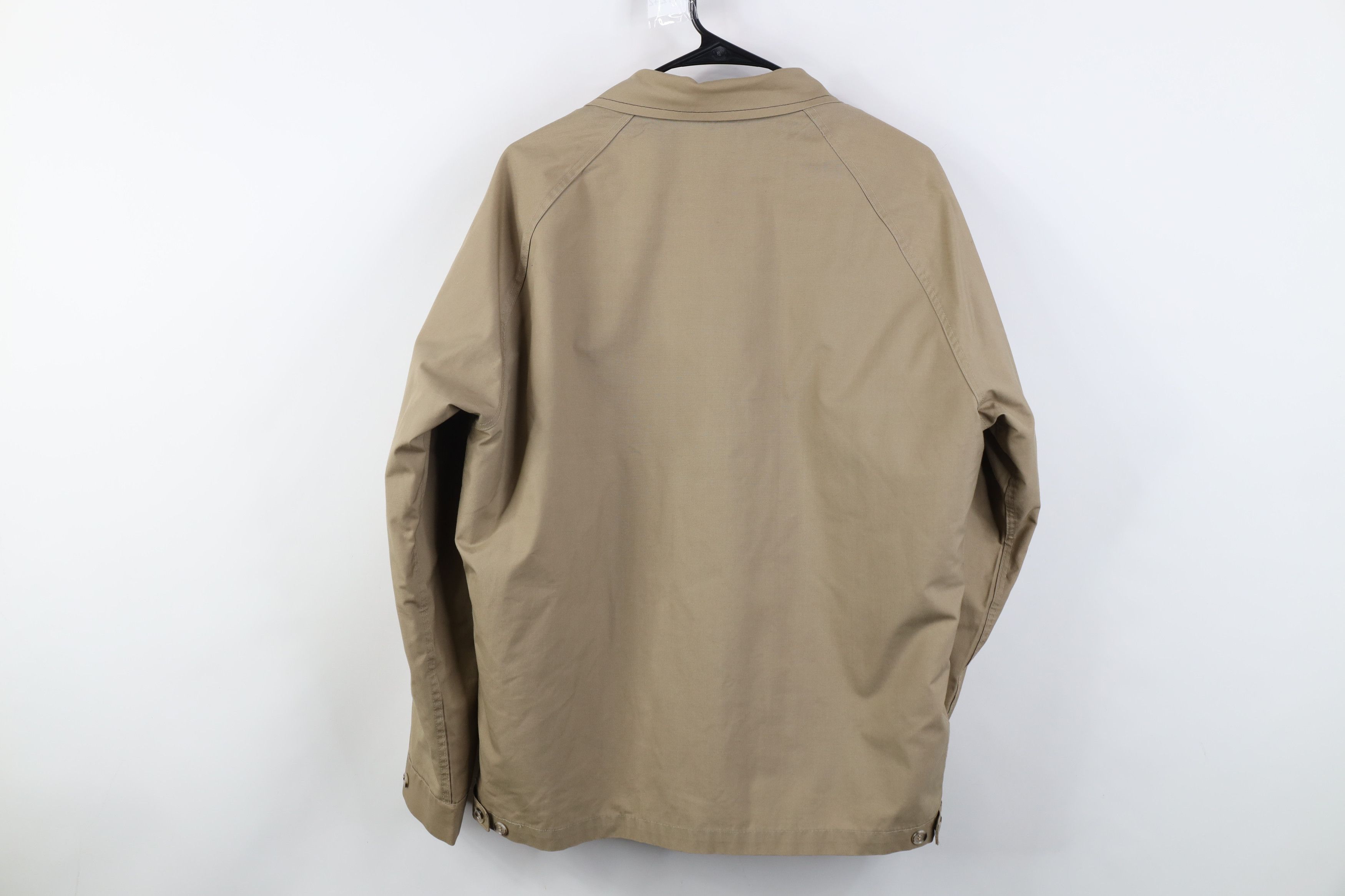 Vintage Vintage 70s Streetwear Full Zip Bomber Jacket Beige USA Size US XL / EU 56 / 4 - 15 Thumbnail