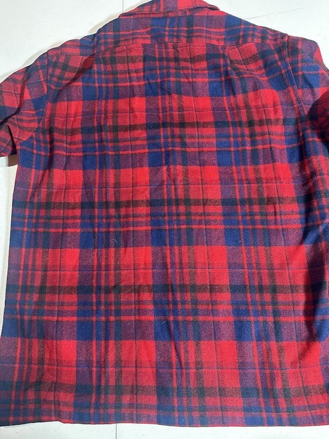 Pendleton Vintage Pendleton Red Plaid Wool Board Shirt USA L Size US L / EU 52-54 / 3 - 6 Thumbnail