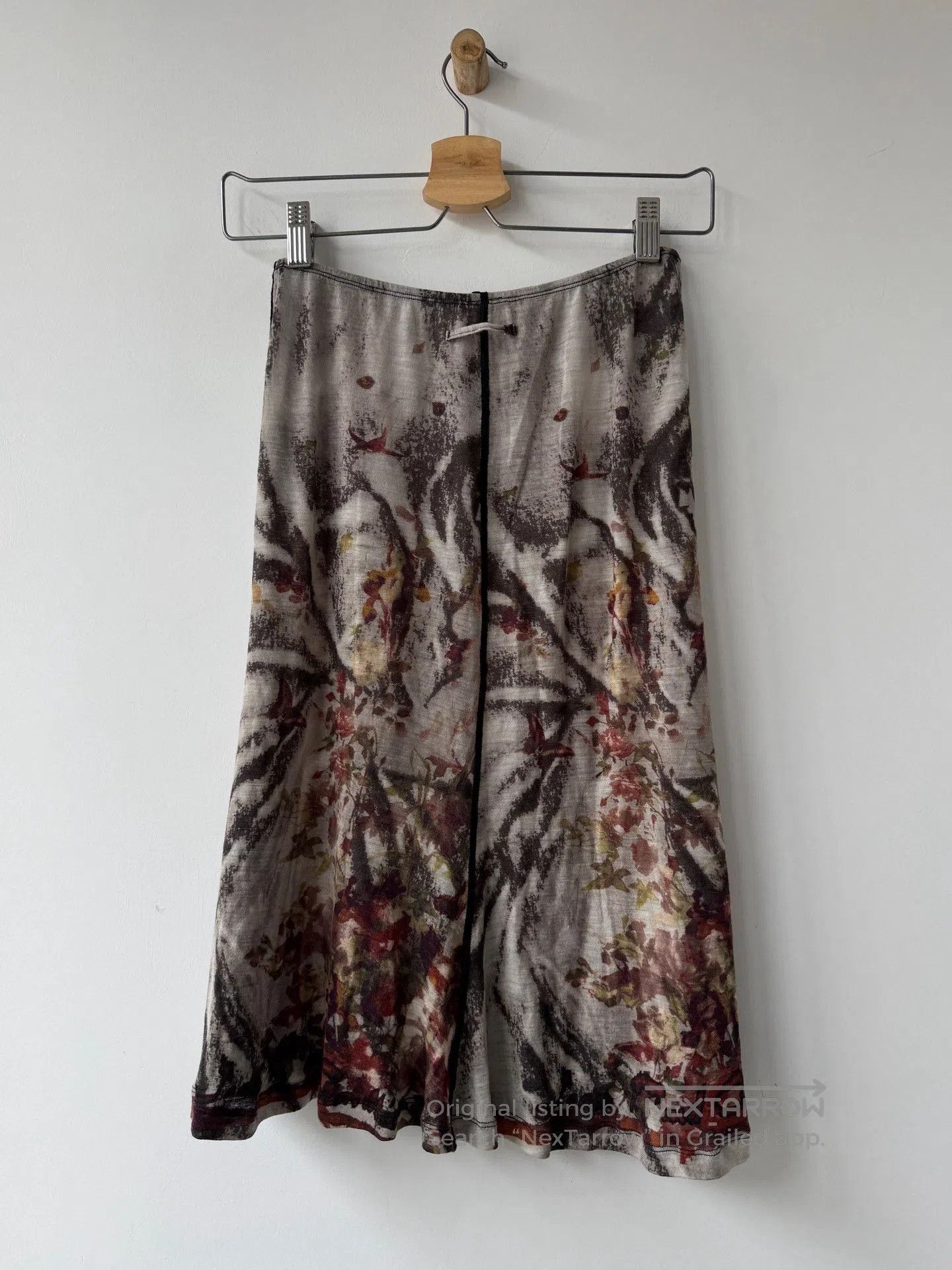 Jean Paul Gaultier Jean Paul Gaultier Tulle Portrait Skirt. Size 39" - 2 Thumbnail
