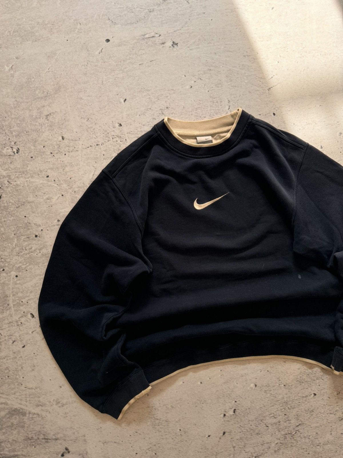 Nike × Vintage NIKE VINTAGE CENTER LOGO OVERSIZE BOXY SWEATSHIRT Size US M / EU 48-50 / 2 - 2 Thumbnail