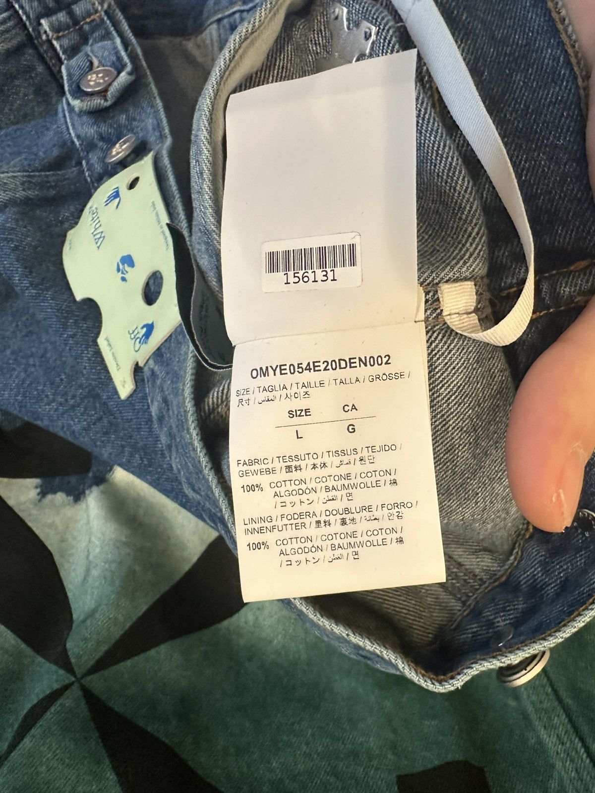Off-White Off-White Denim Jacket Size US L / EU 52-54 / 3 - 10 Thumbnail