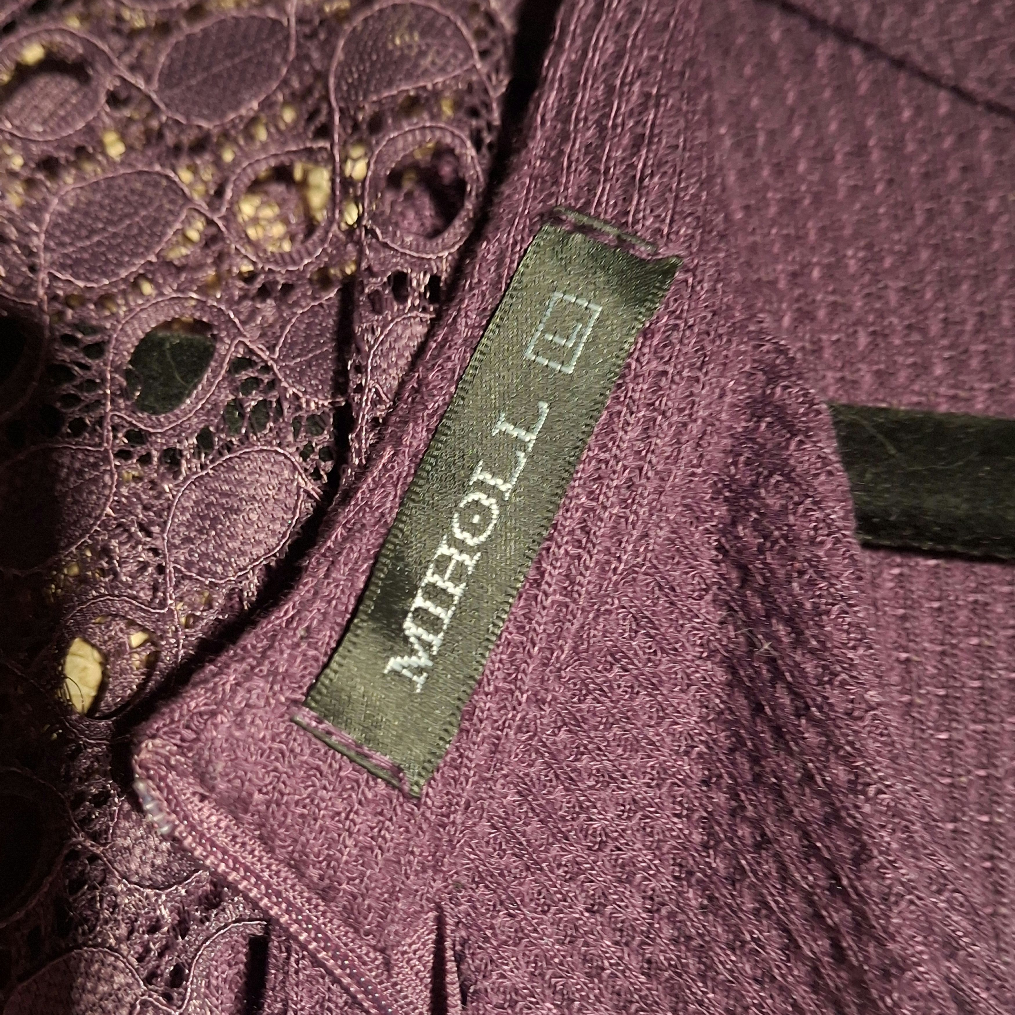 Other lace sleeved purple knit shirt Size L / US 10 / IT 46 - 4 Thumbnail