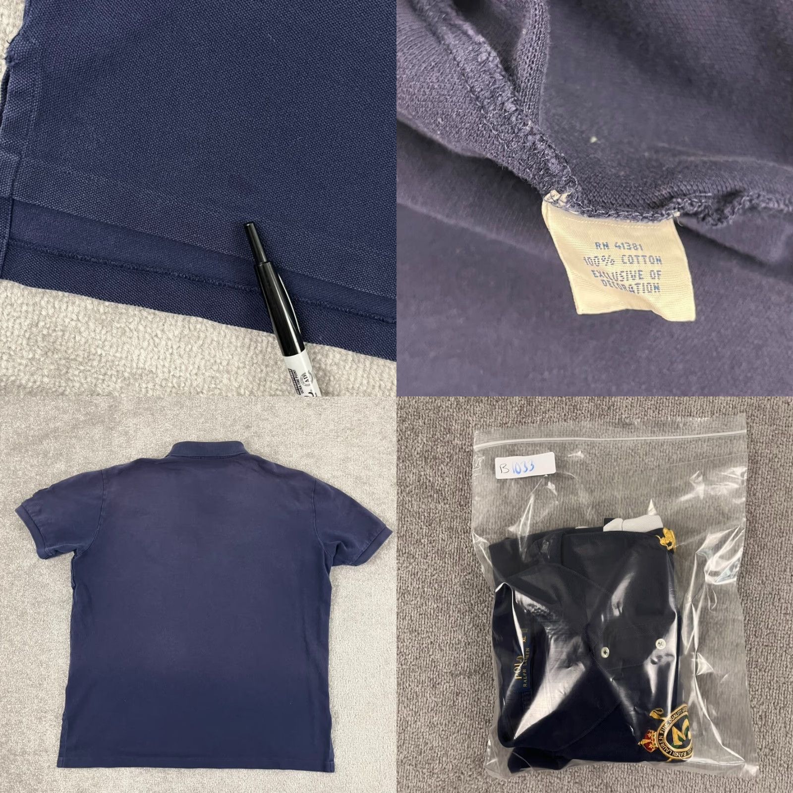 Polo Ralph Lauren VINTAGE Polo Ralph Lauren Rugby Shirt Mens XL Short Sleeve Collared Classic Logo Striped Blue White Summer Size US XL / EU 56 / 4 - 8 Thumbnail