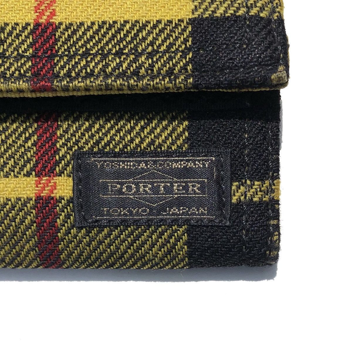 Porter Head Porter Yellow Striped Key Chain Case Size ONE SIZE - 4 Thumbnail