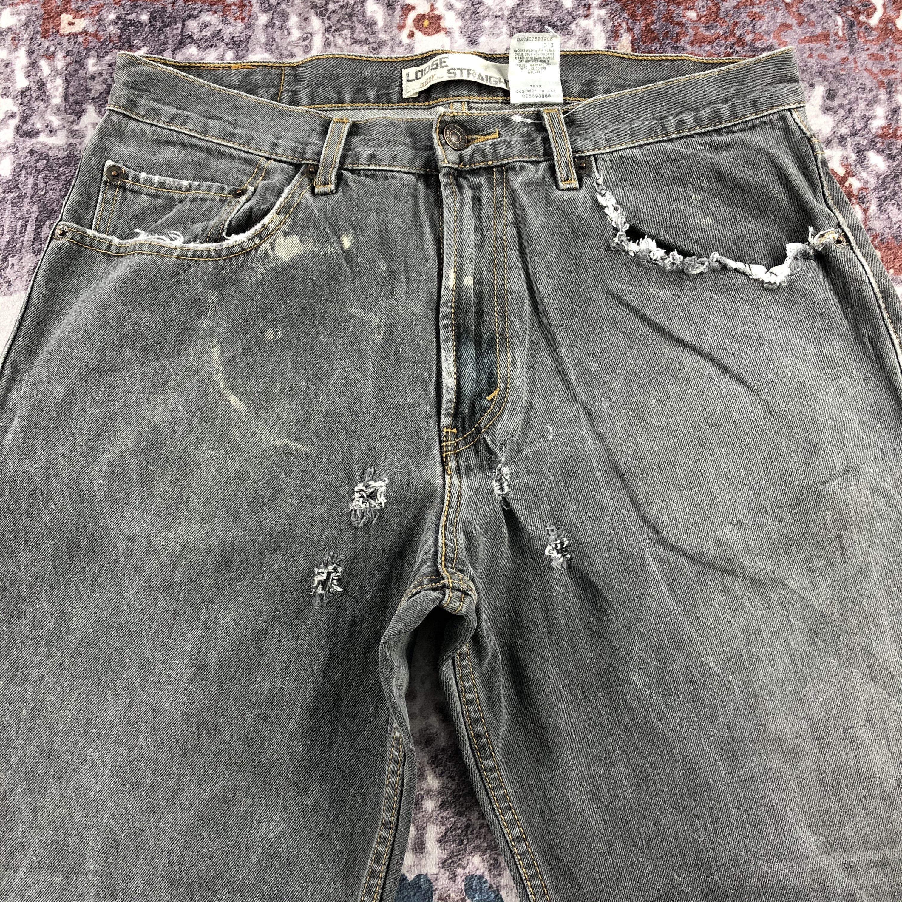 Levi's × Vintage Vintage Levis 569 Earth Tone Jeans-JM2601 Size US 34 / EU 50 - 3 Thumbnail