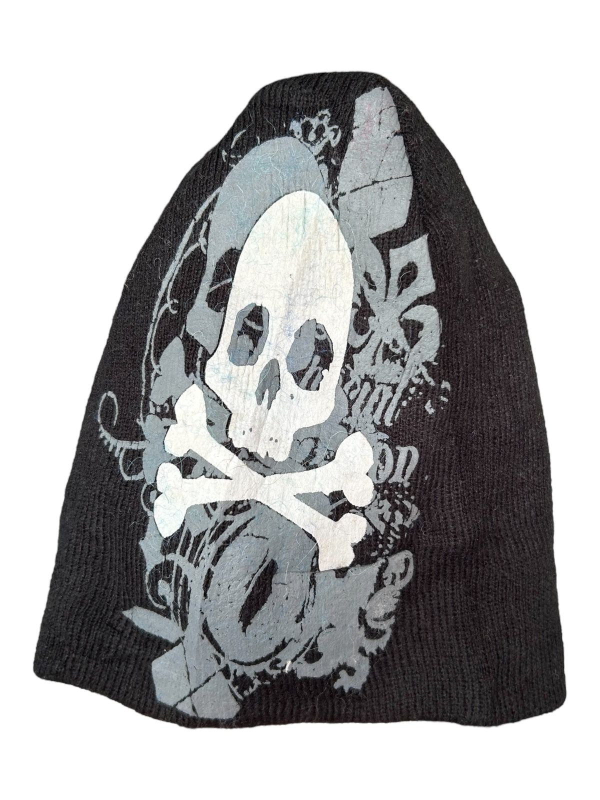14th Addiction Skull Tattoo Japanese Punk Bondage Style Beanie Hats Size ONE SIZE - 1 Thumbnail