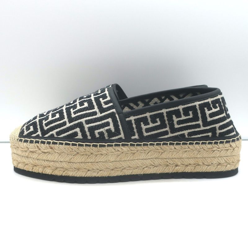Balmain Balmain Alex Platform Espadrilles PB Labyrinth Size 42 NEW Size US 12 / IT 42 - 5 Thumbnail