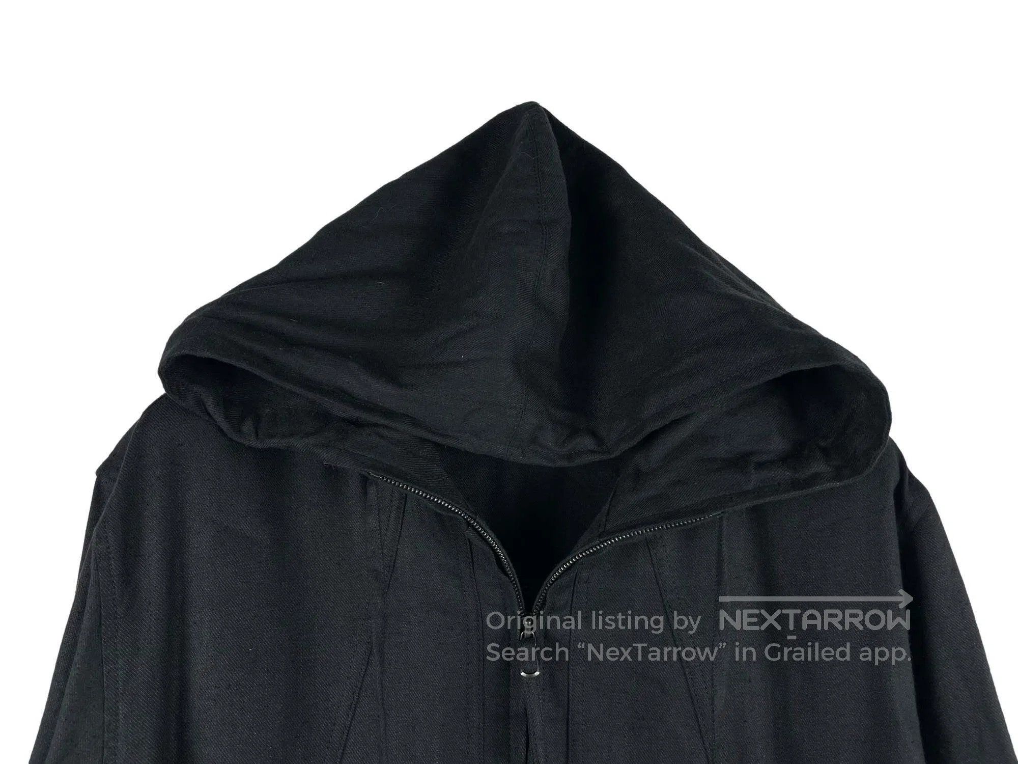 blackmerle Blackmerle Distressed Fringe Zip-Up Hooded Jacket Size US L / EU 52-54 / 3 - 3 Thumbnail