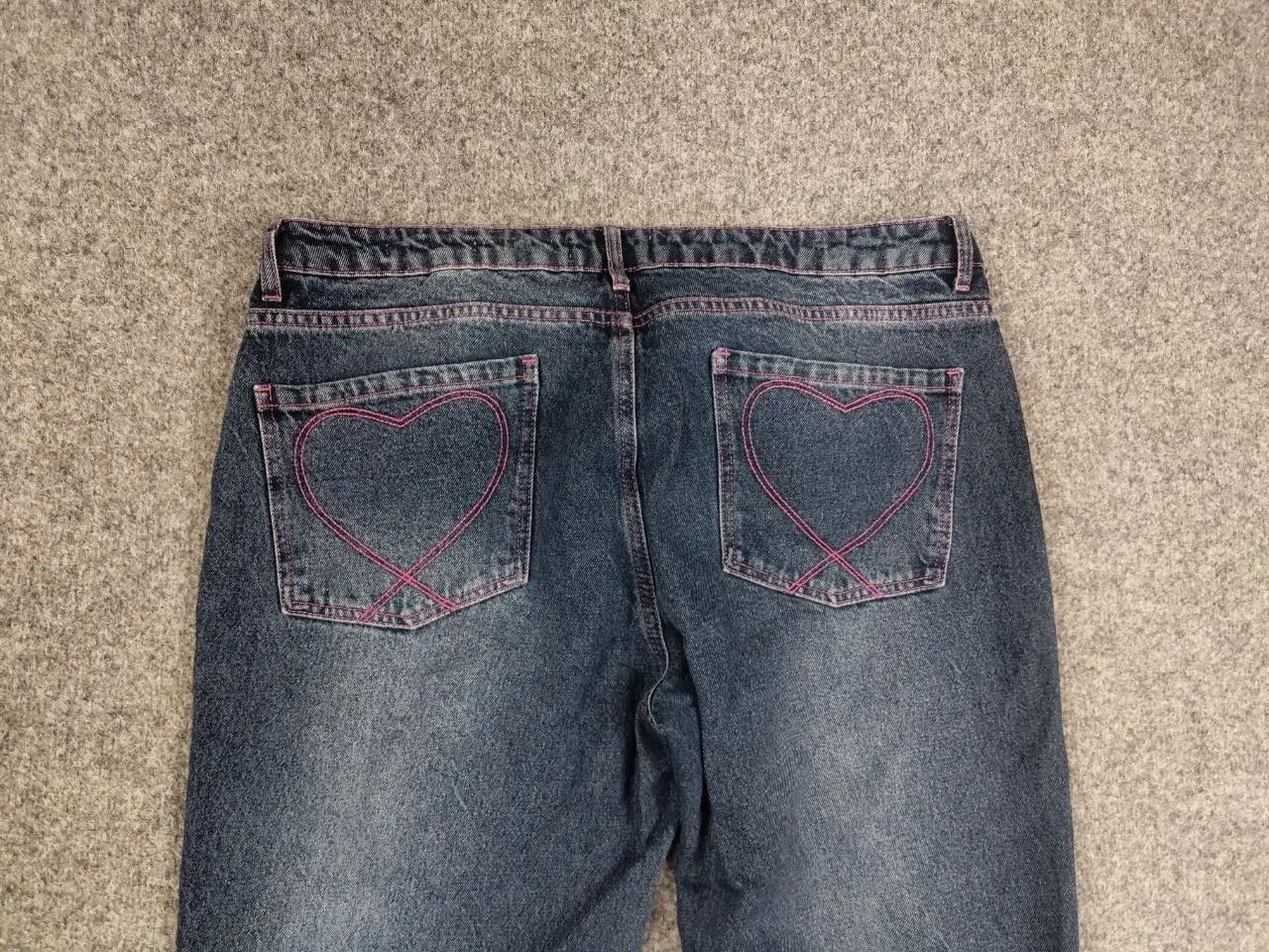 Jaded London VTG Y2K Hysteric Glamour Style Baggy Flared Jeans low rise Size US 34 / EU 50 - 12 Thumbnail