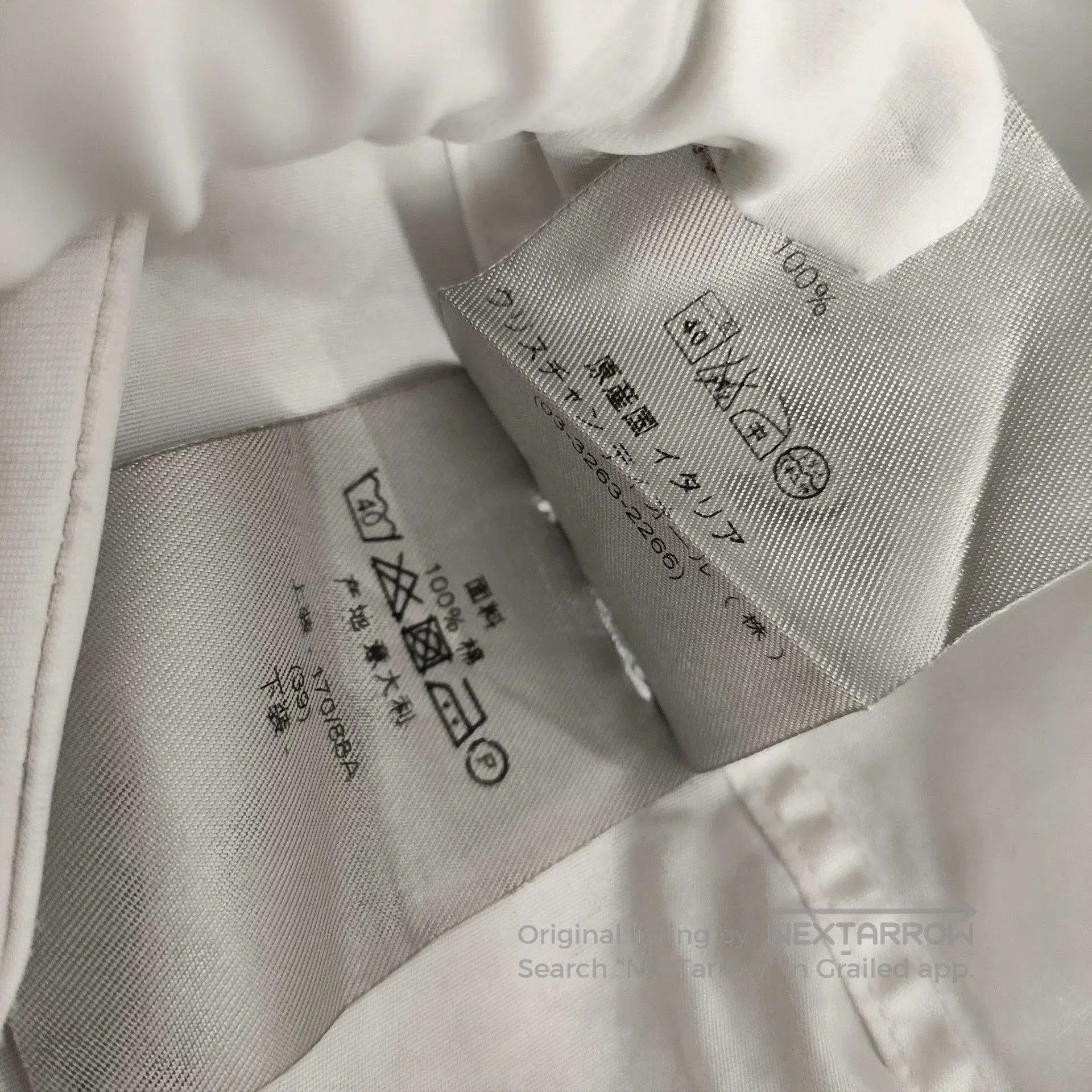 Dior Dior White Shirt 170 Made in Italy. Size US M / EU 48-50 / 2 - 5 Thumbnail