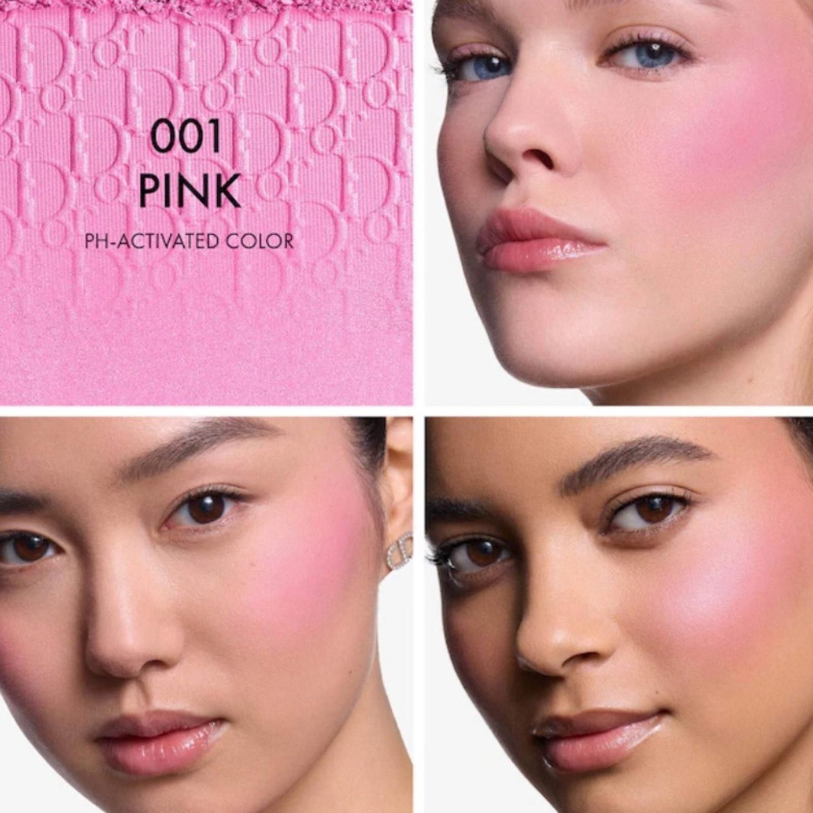 Dior NEW DIOR Backstage Rosy Glow Powder Blush 001 Pink Authentic Size ONE SIZE - 3 Thumbnail