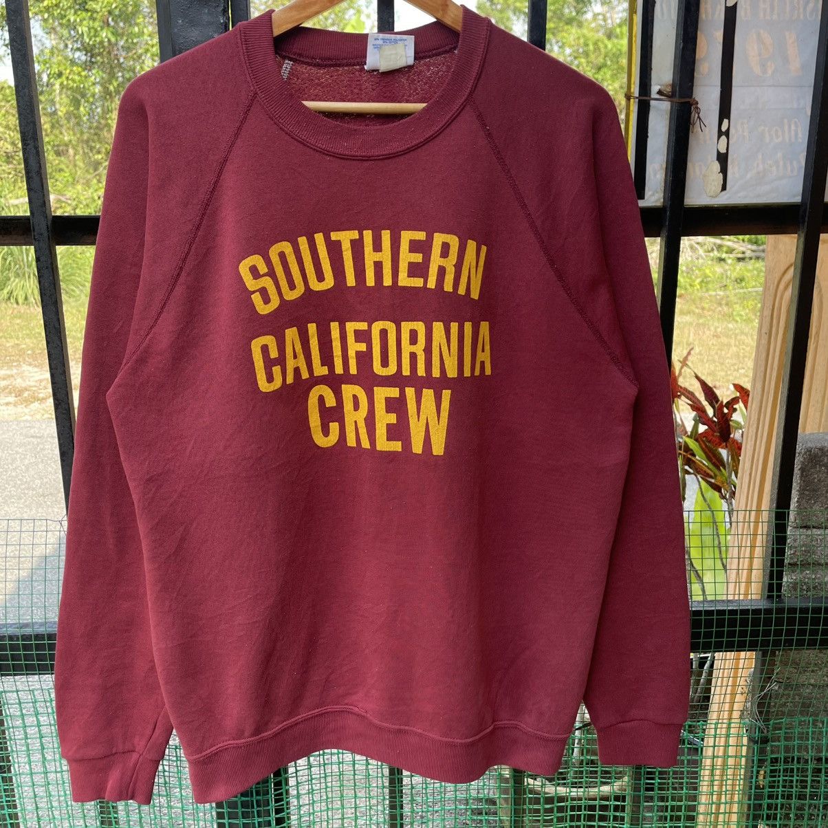 Vintage 🔥Vintage 80s Southern California Crewneck Sweatshirts Size US M / EU 48-50 / 2 - 4 Thumbnail