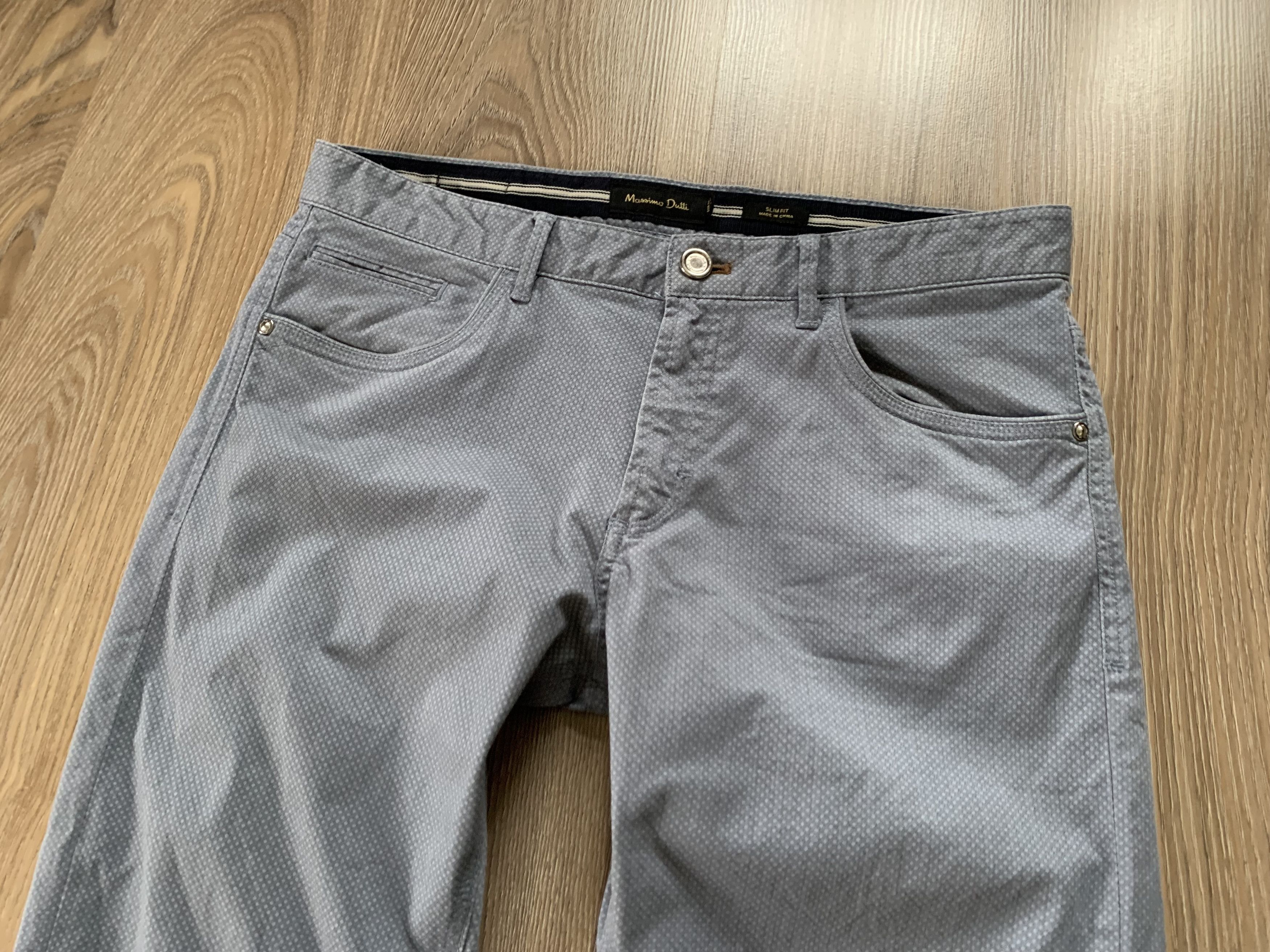 Designer × Massimo Dutti Massimo Dutti Slim Fit Casual Cotton Pants Size US 31 - 3 Thumbnail