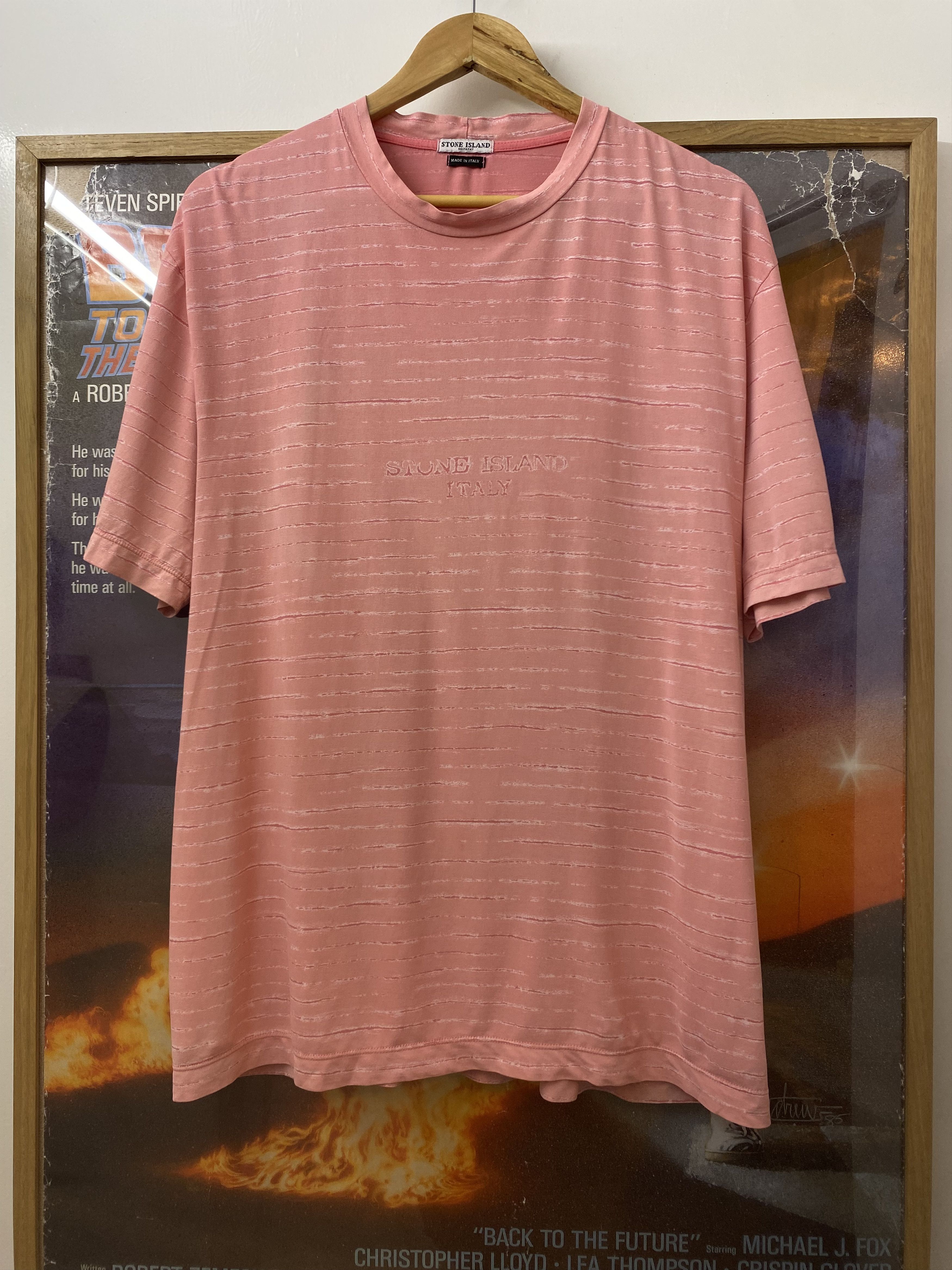 Stone Island 90s Vintage Stone Island Italy Multi Striped T Shirt Size US XXL / EU 58 / 5 - 1 Thumbnail