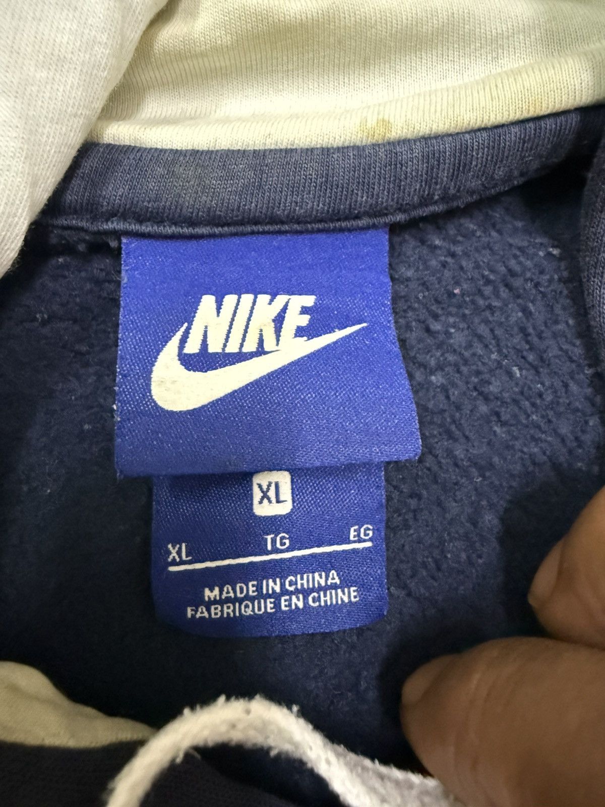 Nike NIKE ZEBRA BIGLOGO PULLOVER SWEATER HOODIE Size US L / EU 52-54 / 3 - 9 Thumbnail