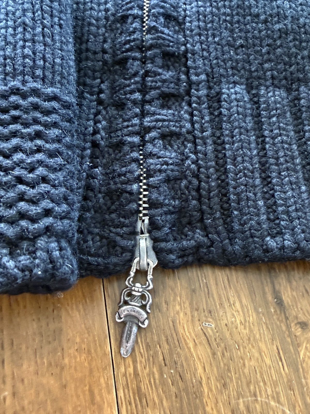 Chrome Hearts Chrome Hearts Cashmere Patches 1-of-1 Zip Up Size US L / EU 52-54 / 3 - 6 Thumbnail