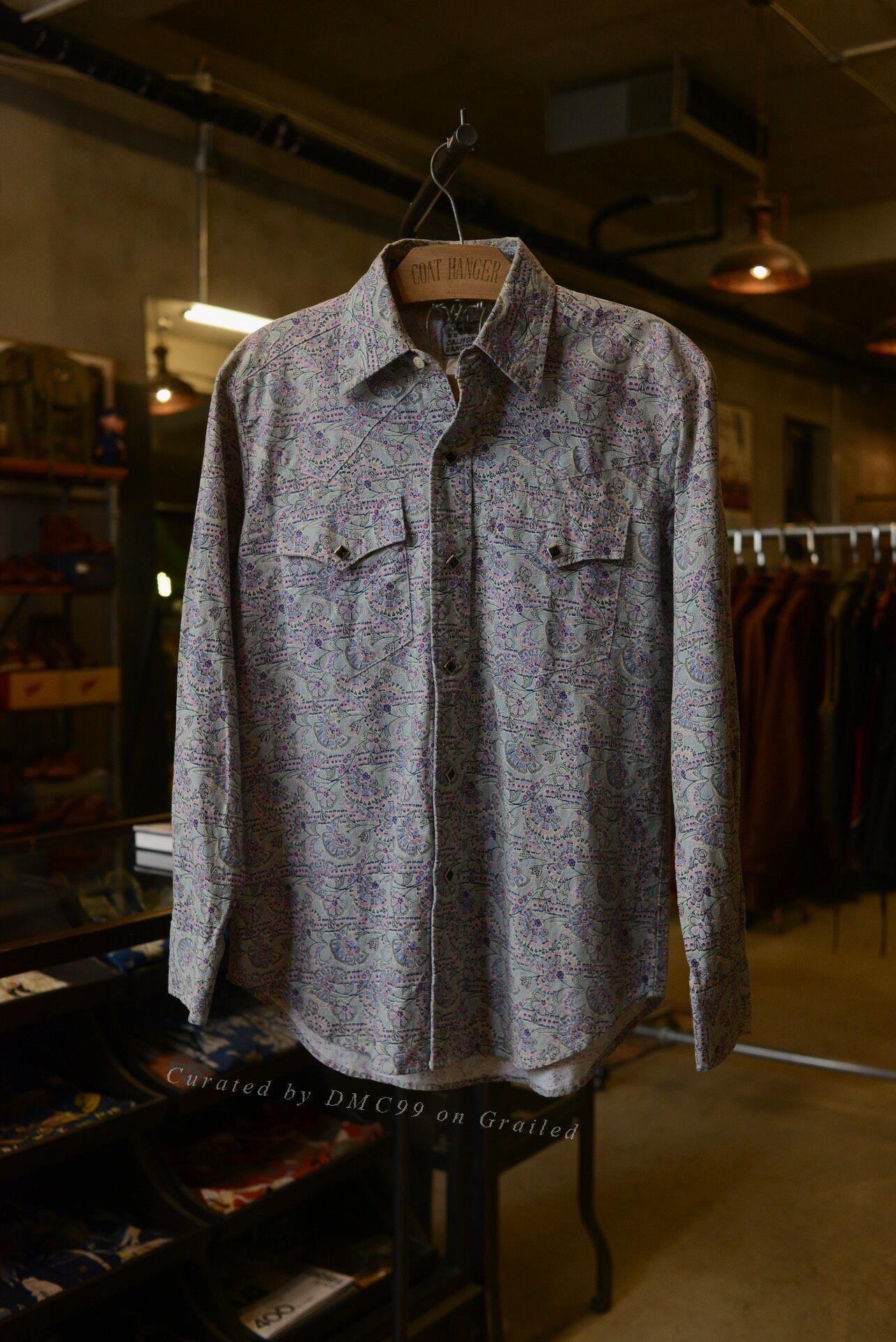 Vintage 1980s American Floral Pearl Button Shirt Size S / US 4 / IT 40 - 1 Thumbnail