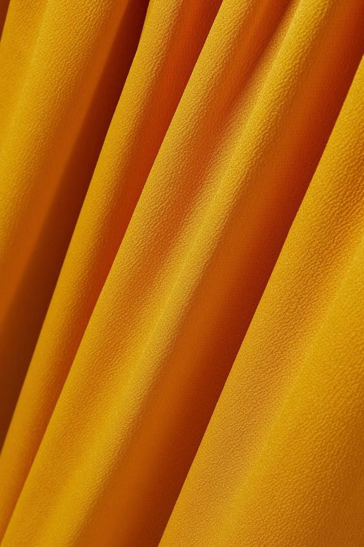 Lafayette 148 LAFAYETTE 148 Shirred crepe midi dress Saffron XL MSRP $1195 Size XL / US 12-14 / IT 48-50 - 2 Thumbnail