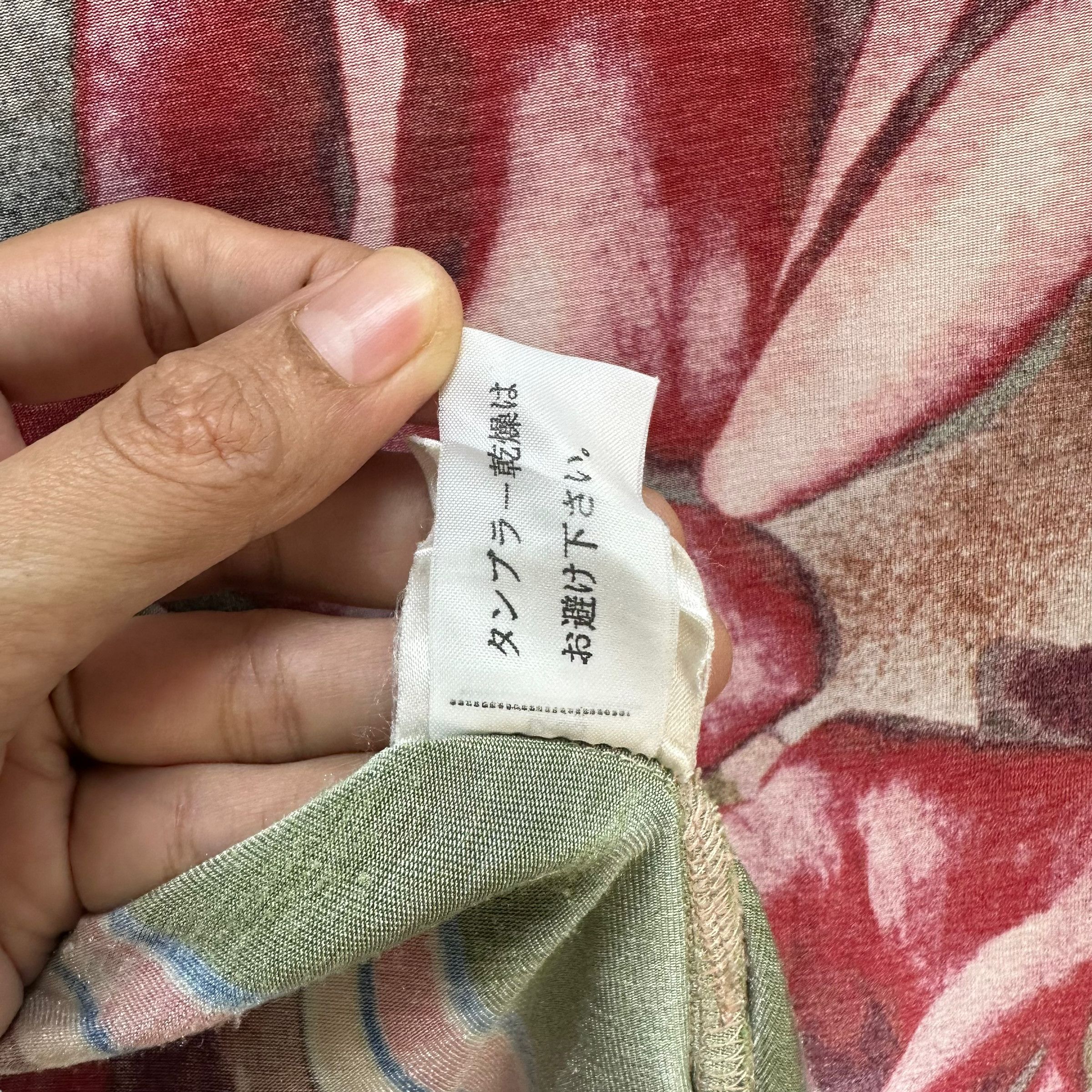 Jean Paul Gaultier JEAN PAUL GAULTIER FEMME ROSE GRAPHIC CARDIGAN #7715-166 Size M / US 6-8 / IT 42-44 - 13 Thumbnail