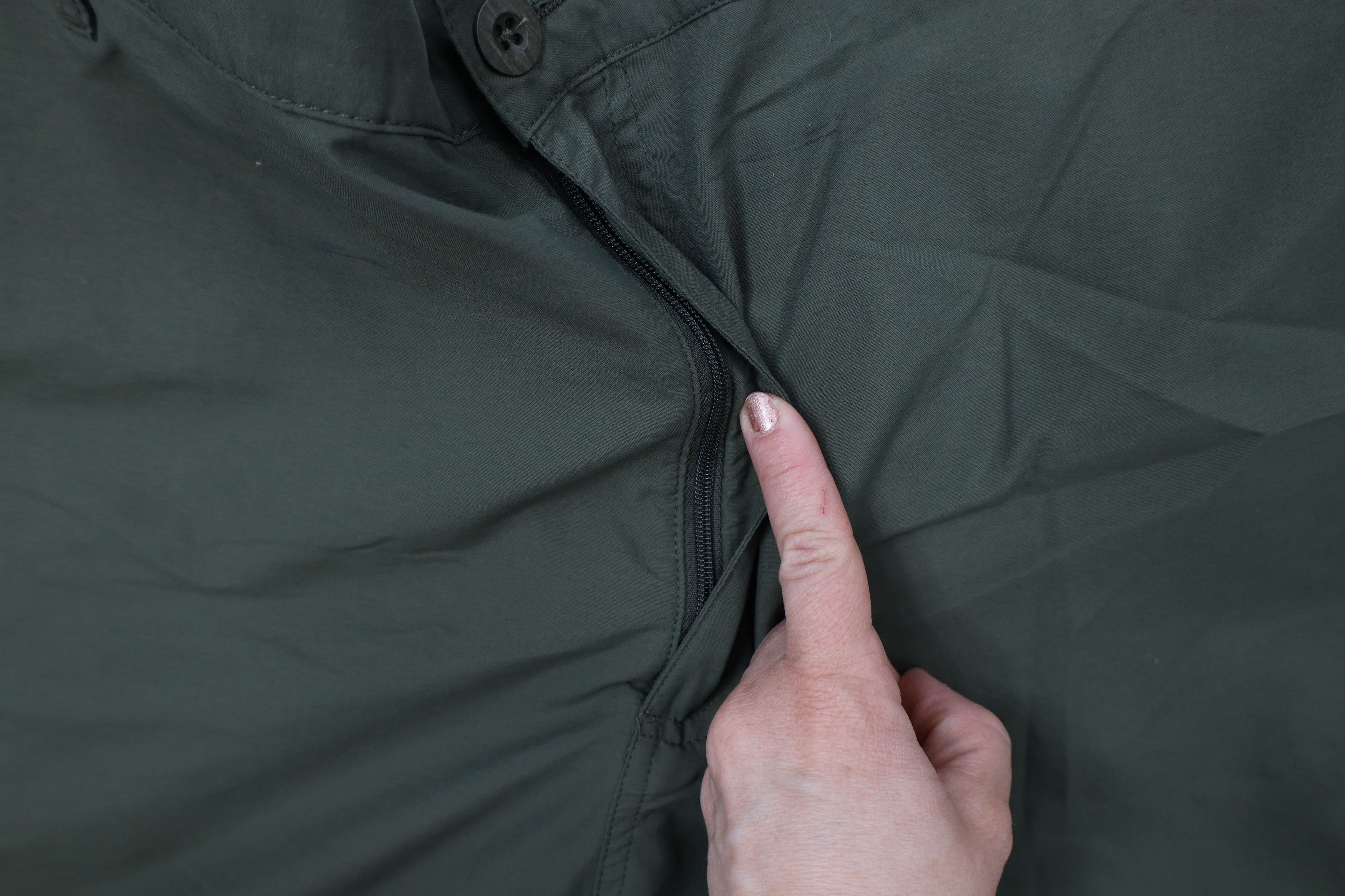Cabelas × Vintage Vintage Cabelas Wide Leg Convertible Pants Shorts Green Size US 40 / EU 56 - 7 Thumbnail