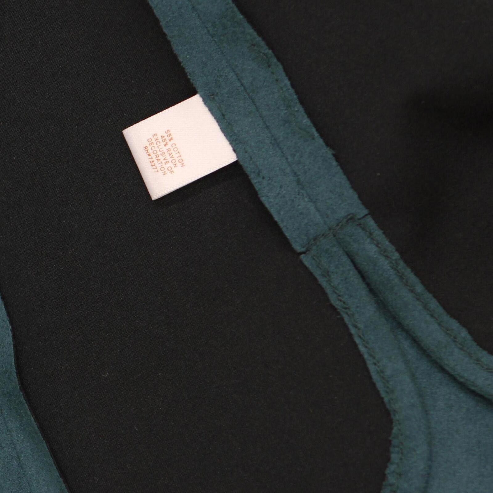 Designer NEW LC Lauren Conrad Front Blazer Jacket Teal Blue Green M Size M / US 6-8 / IT 42-44 - 4 Thumbnail