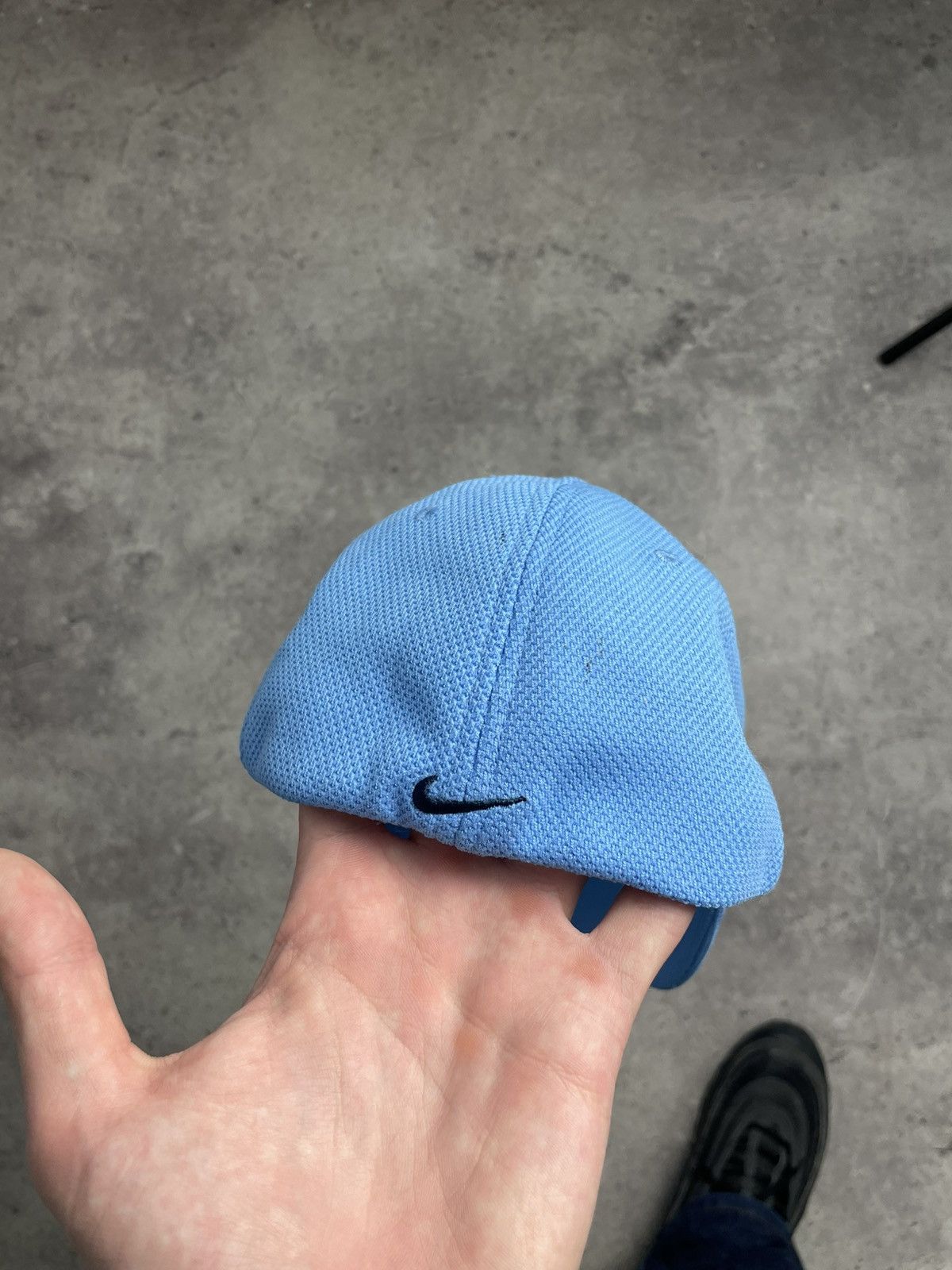 Nike Vintage Nike Dad Cap Hat in Blue Size ONE SIZE - 3 Thumbnail