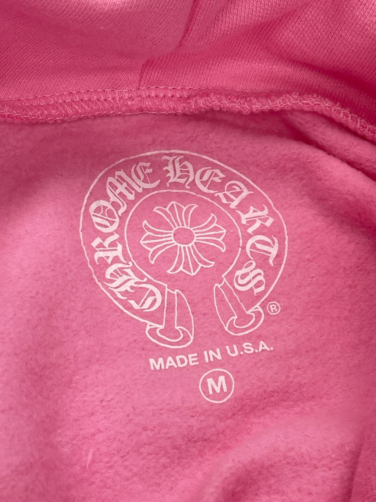 Chrome Hearts New Chrome Hearts Pink Hoodie Size US S / EU 44-46 / 1 - 3 Thumbnail