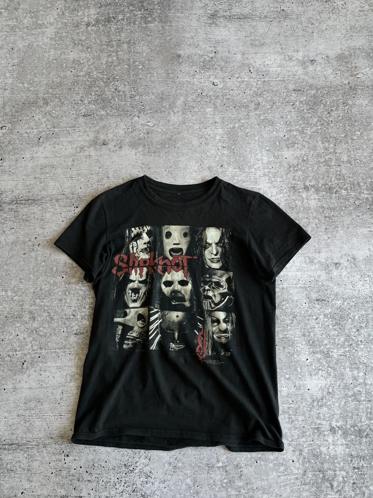 Slipknot Rare 2012 Slipknot Pentagram Big Logo Tee Vintage Band Rock Size US S / EU 44-46 / 1 - 1 Thumbnail