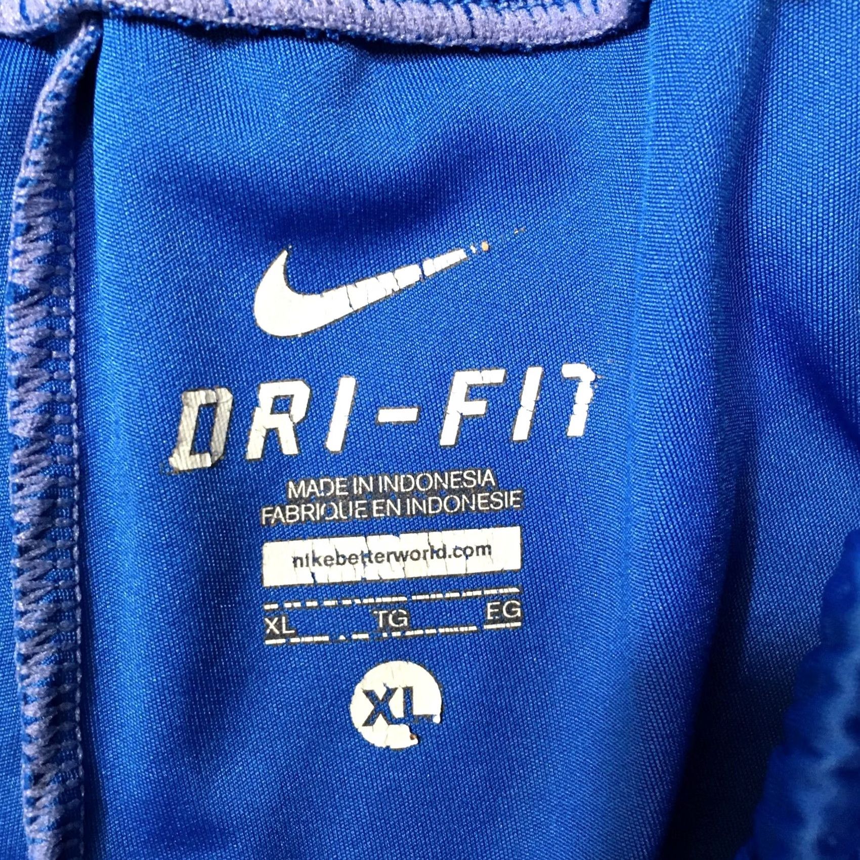 Nike Nike Men's Shorts Dri-Fit Activewear Drawstring Blue XL Size US 36 / EU 52 - 3 Thumbnail