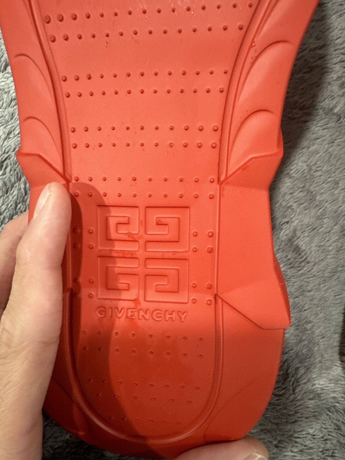 Givenchy Givenchy Marshmallow Slider Sandal- Red Size US 10 / EU 43 - 1 Thumbnail
