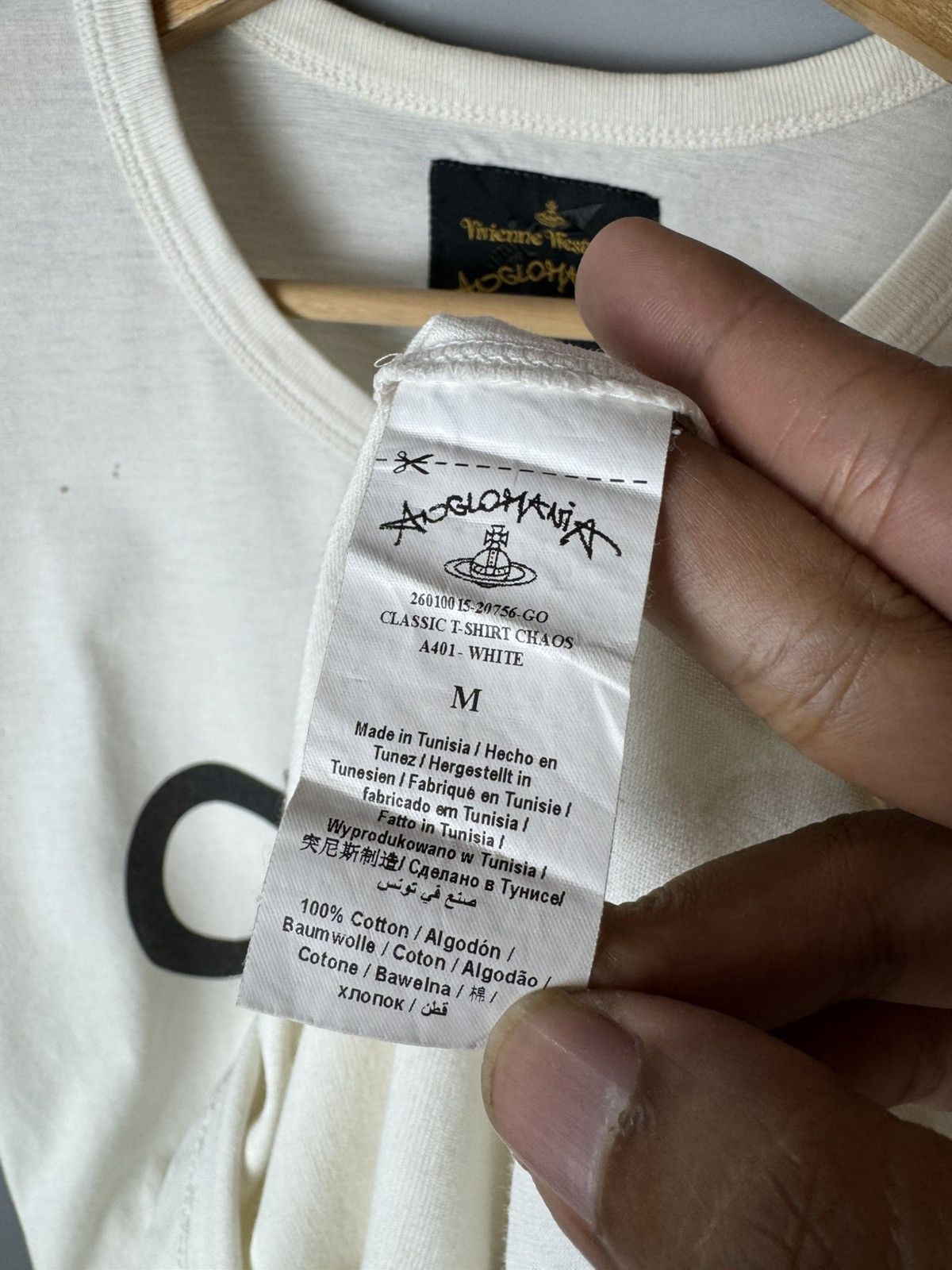 Vivienne Westwood Vivienne Westwood x Anglomania 'Chaos' Tee Ringer Size US M / EU 48-50 / 2 - 4 Thumbnail