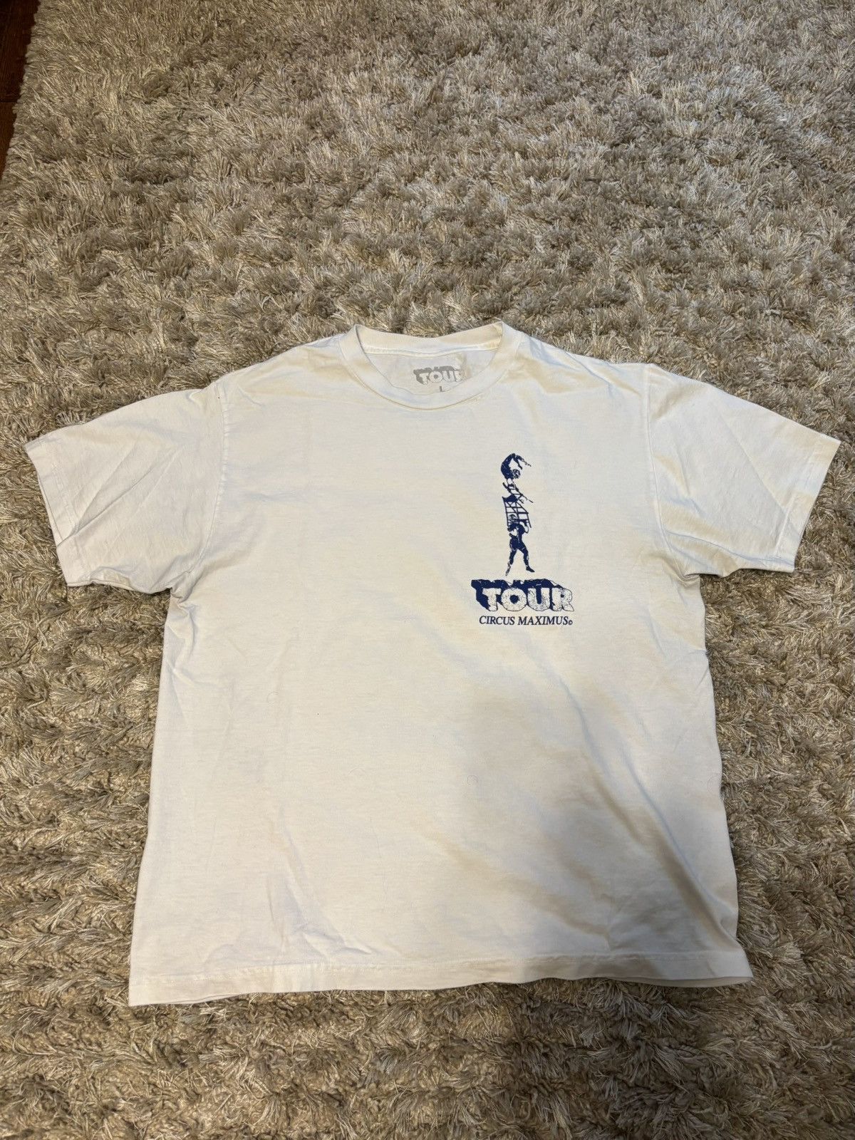 Travis Scott Travis Scott Utopia Tour Pittsburgh Tee Size US L / EU 52-54 / 3 - 1 Thumbnail