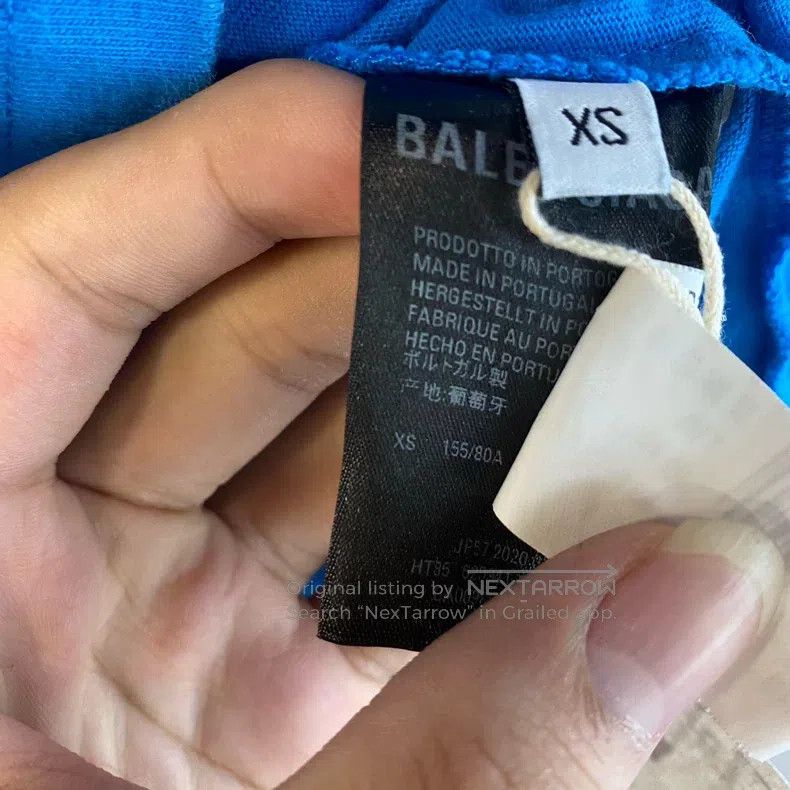 Balenciaga Balenciaga Printed Letter Short Sleeve Size US XS / EU 42 / 0 - 3 Thumbnail