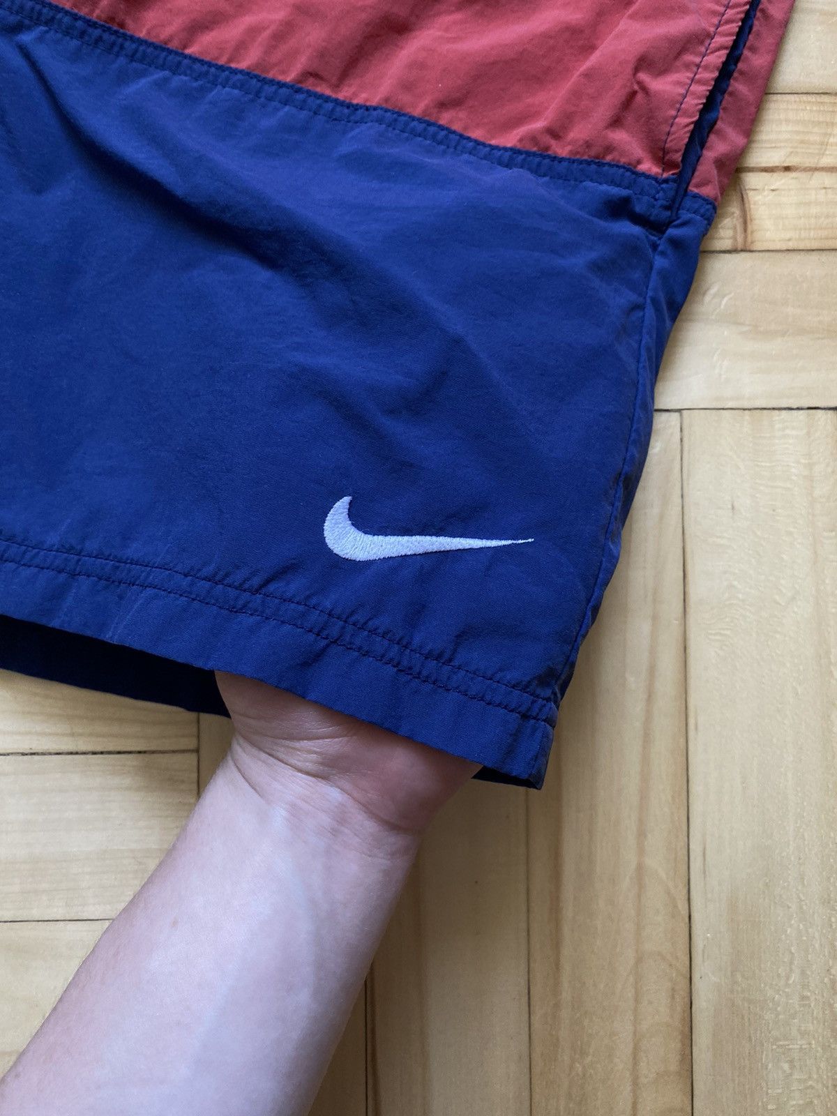 Nike × Vintage Vintage Nike Shorts Big Logo Size M Size US 32 / EU 48 - 6 Thumbnail