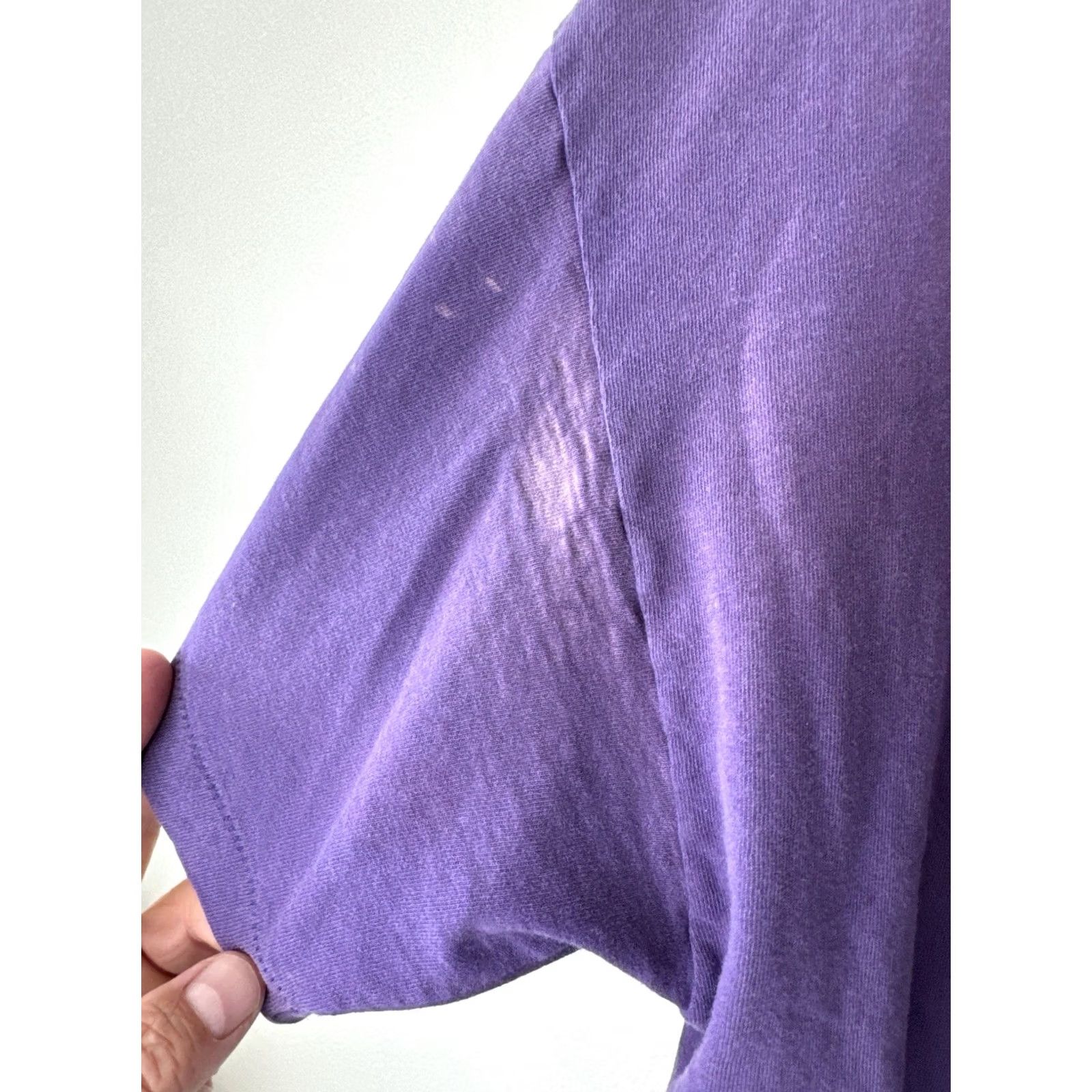 Nike VINTAGE Nike Basketball Graphic T Shirt USA Purple Single Stitch XL 90s Mens Size US XL / EU 56 / 4 - 7 Thumbnail