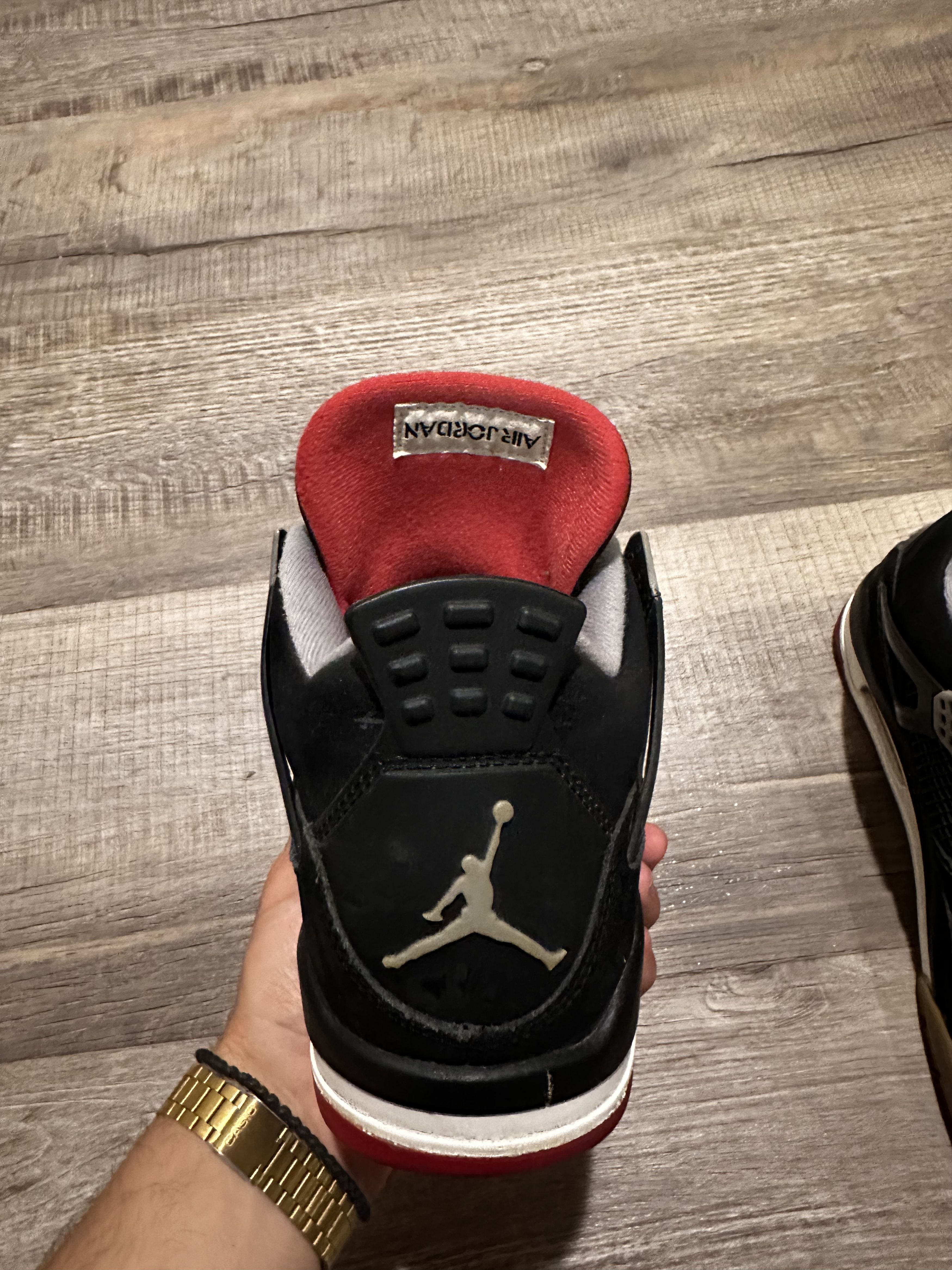 Jordan Brand Jordan 4 "bred" Size US 10.5 / EU 43-44 - 9 Thumbnail