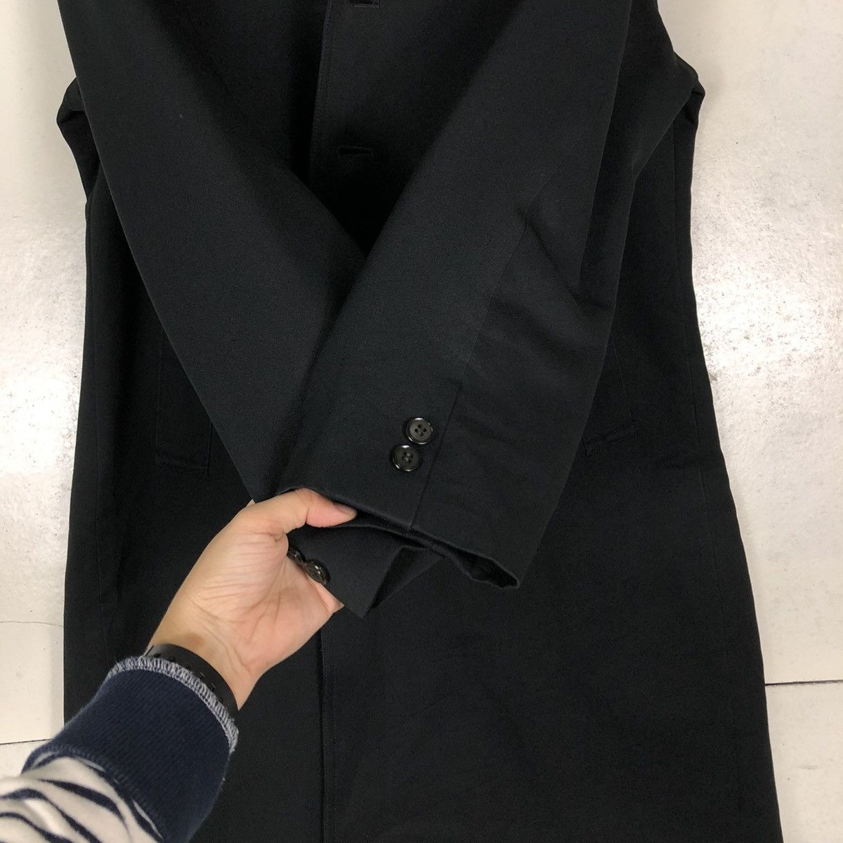 Japanese Brand × Vanquish 🔥RICH BLACK - LONG FLY COATS JACKET FANCY COAT VANQUISH Size US M / EU 48-50 / 2 - 15 Thumbnail