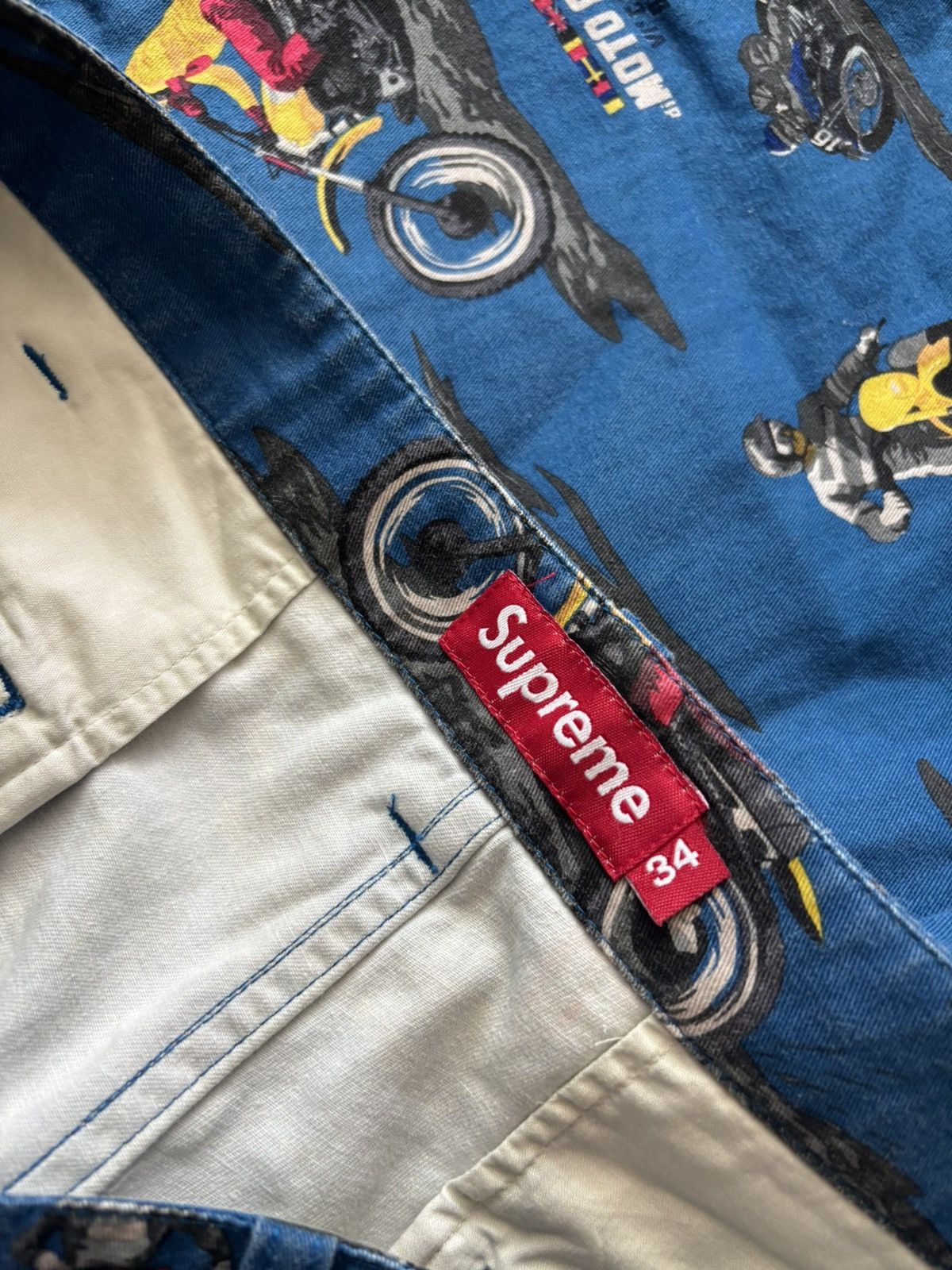 Supreme SS09 Moto Shorts 34 Size US 34 / EU 50 - 4 Thumbnail